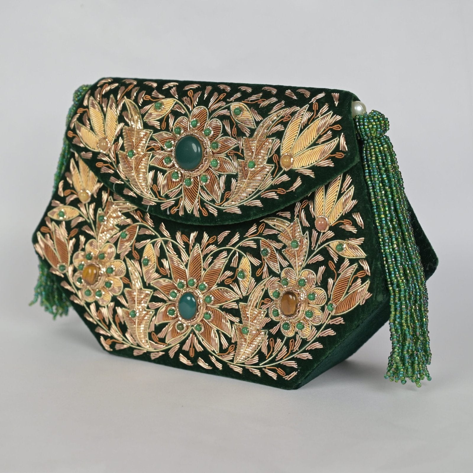 Bloom Zardosi Handbag image 1