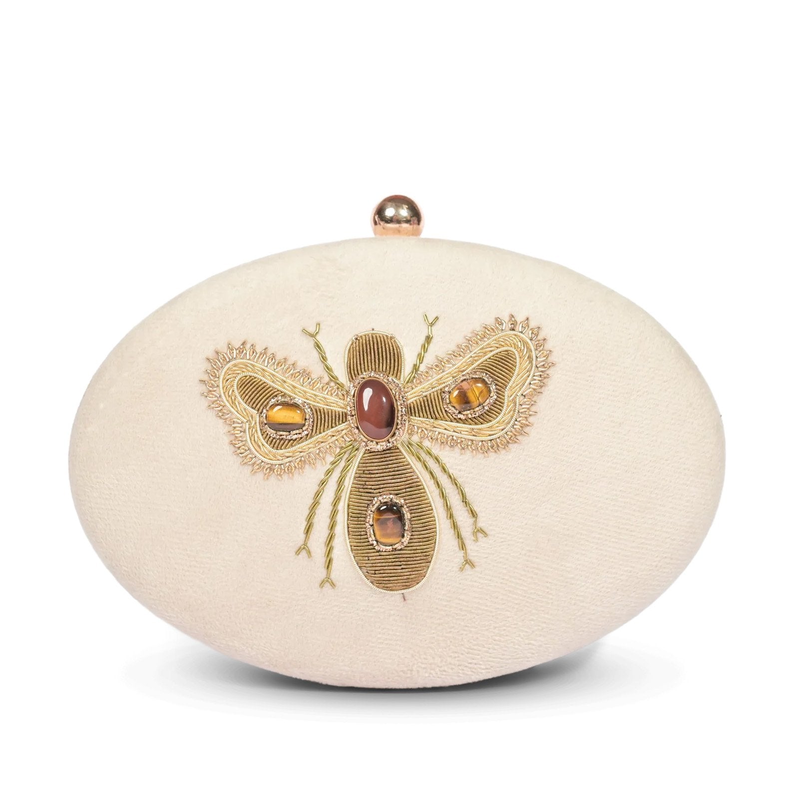 Imperial Queen Bee Beige Clutch image 1