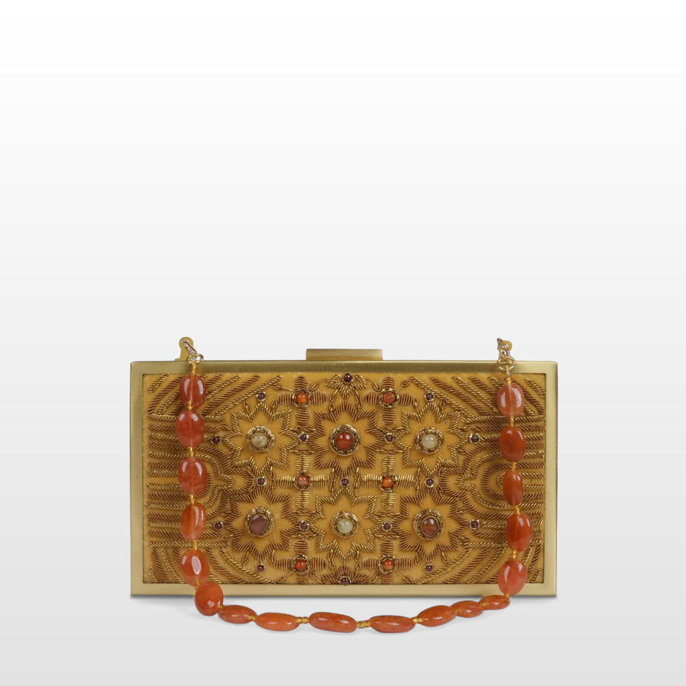 Glimmer & Grandeur Velvet Clutch