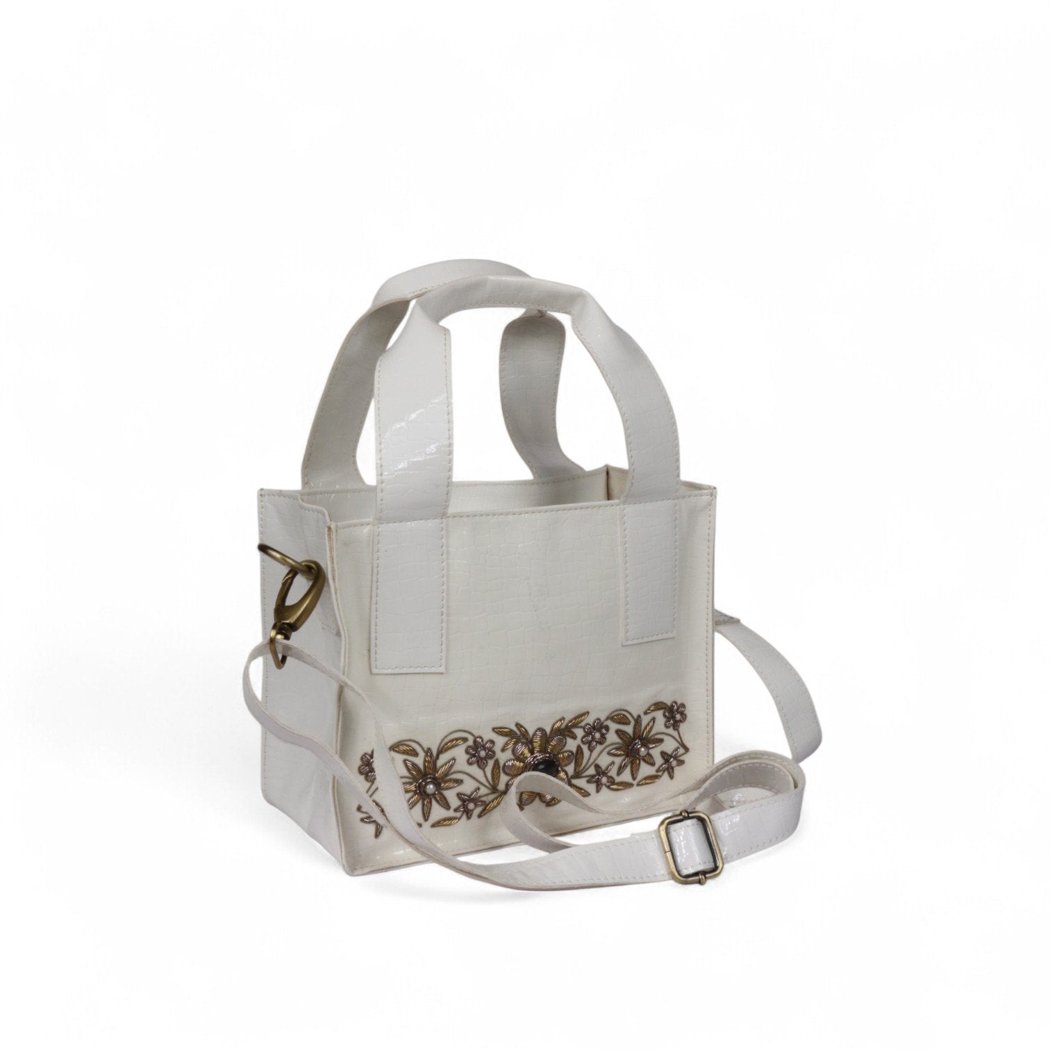 Garden of Gold Leatherite Tote image 2