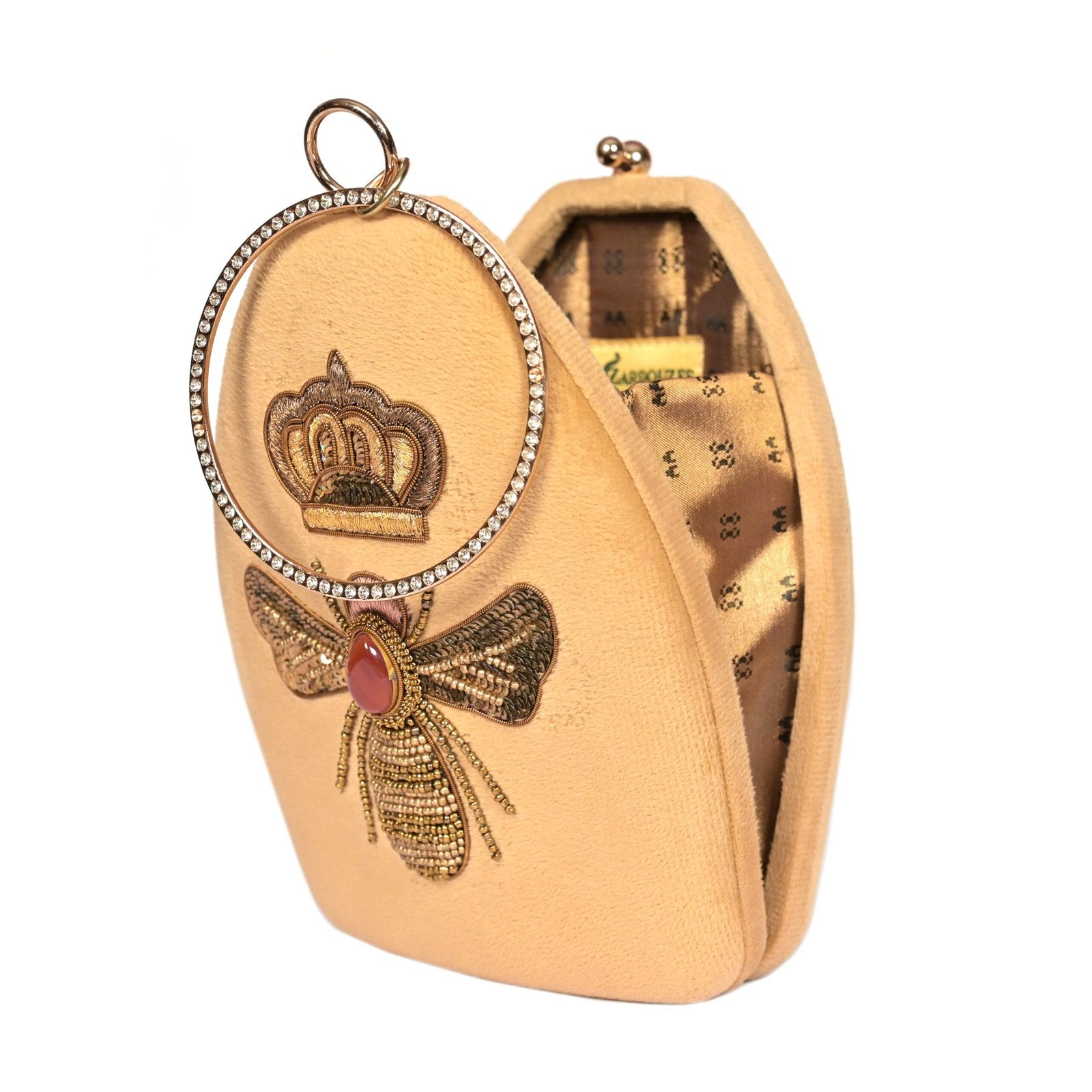 ZarRani Velvet Clutch image 3