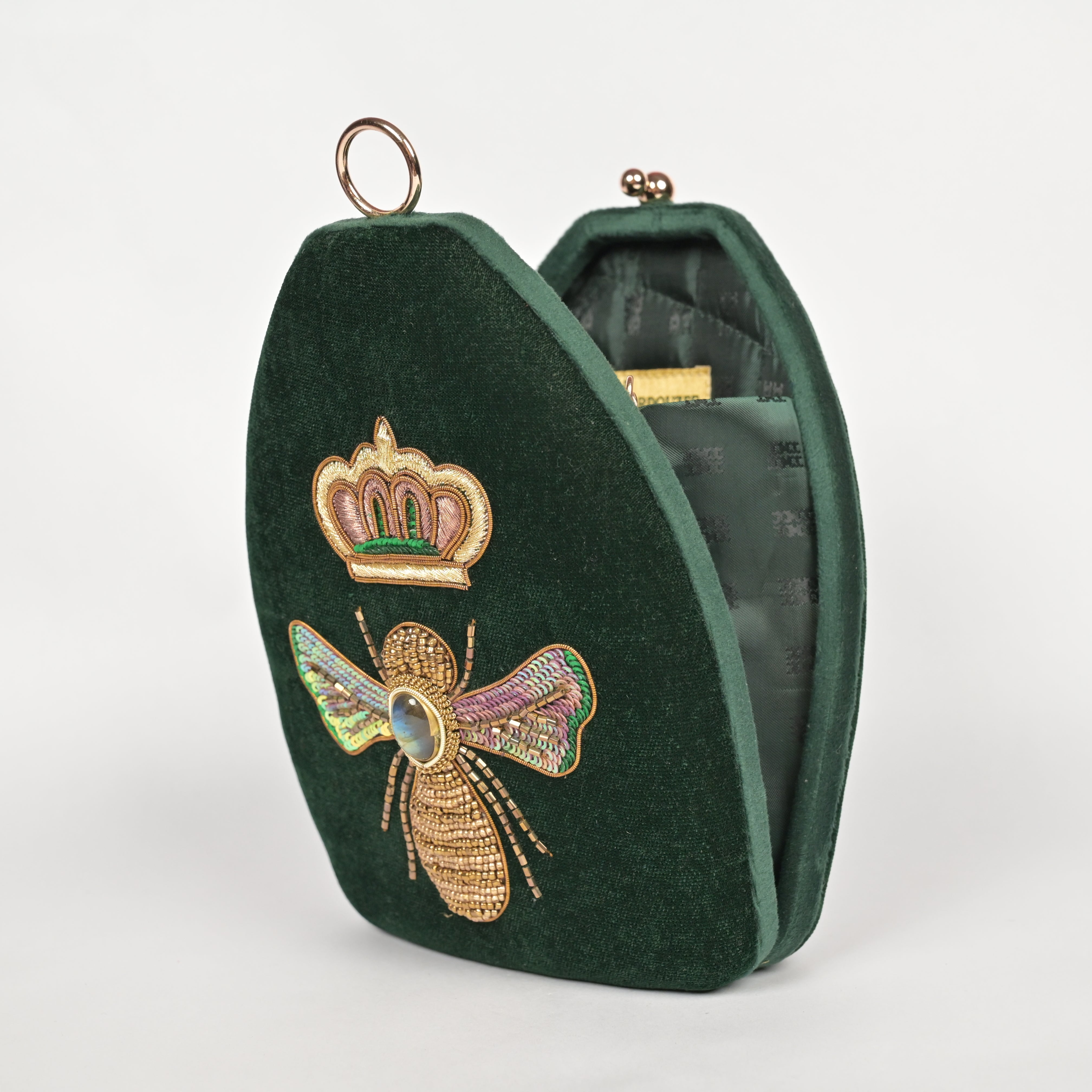 ZarRani Velvet Clutch