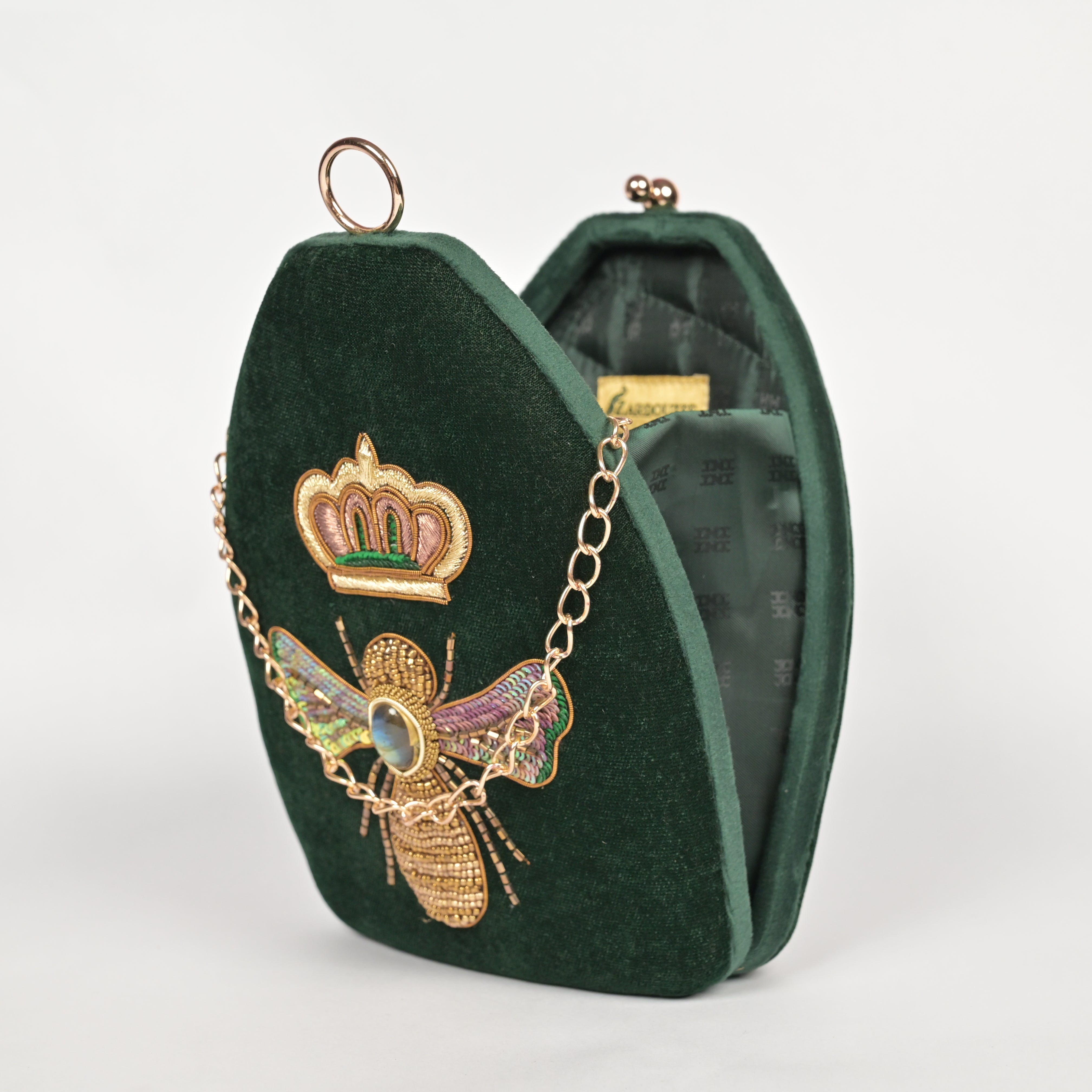 ZarRani Velvet Clutch