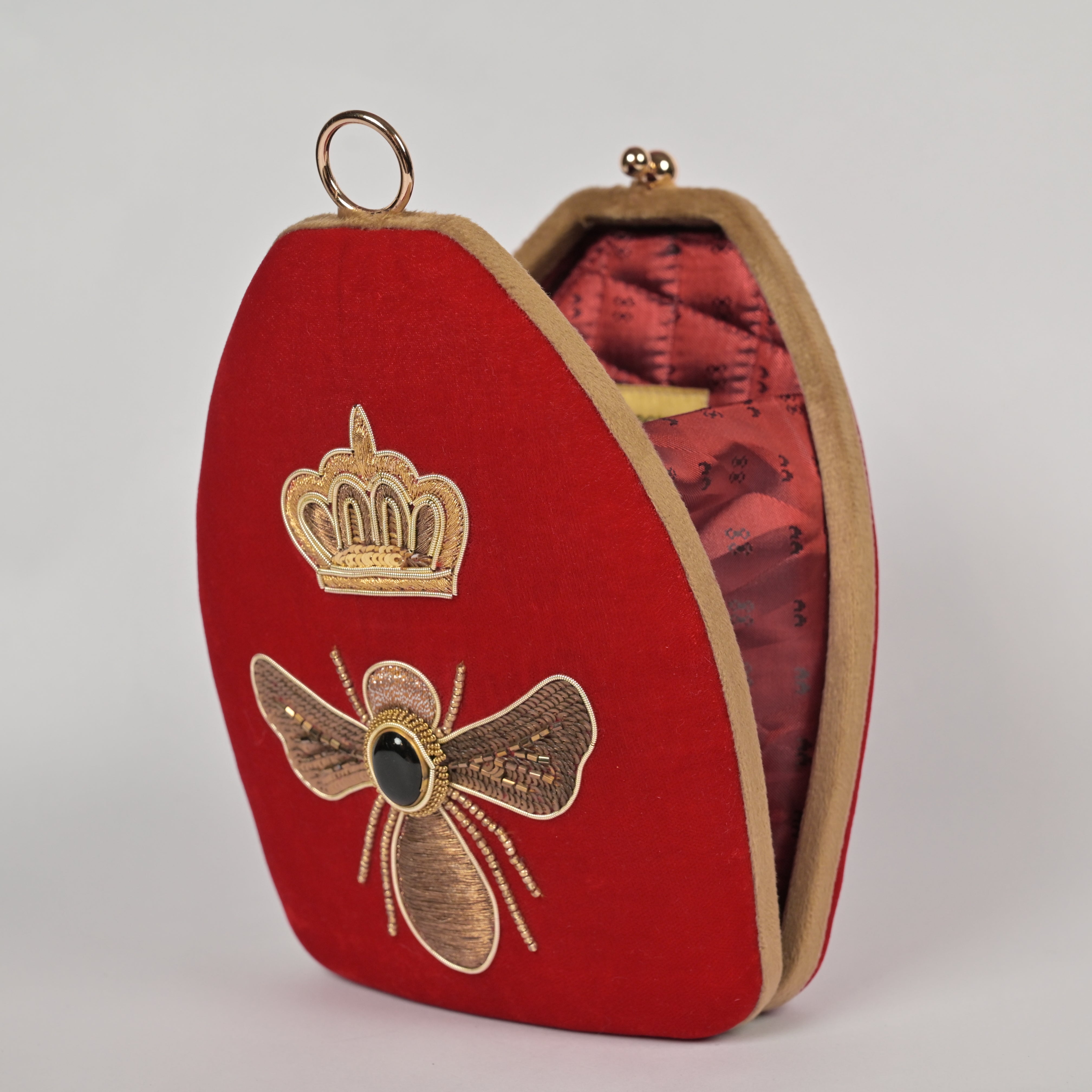 ZarRani Velvet Clutch