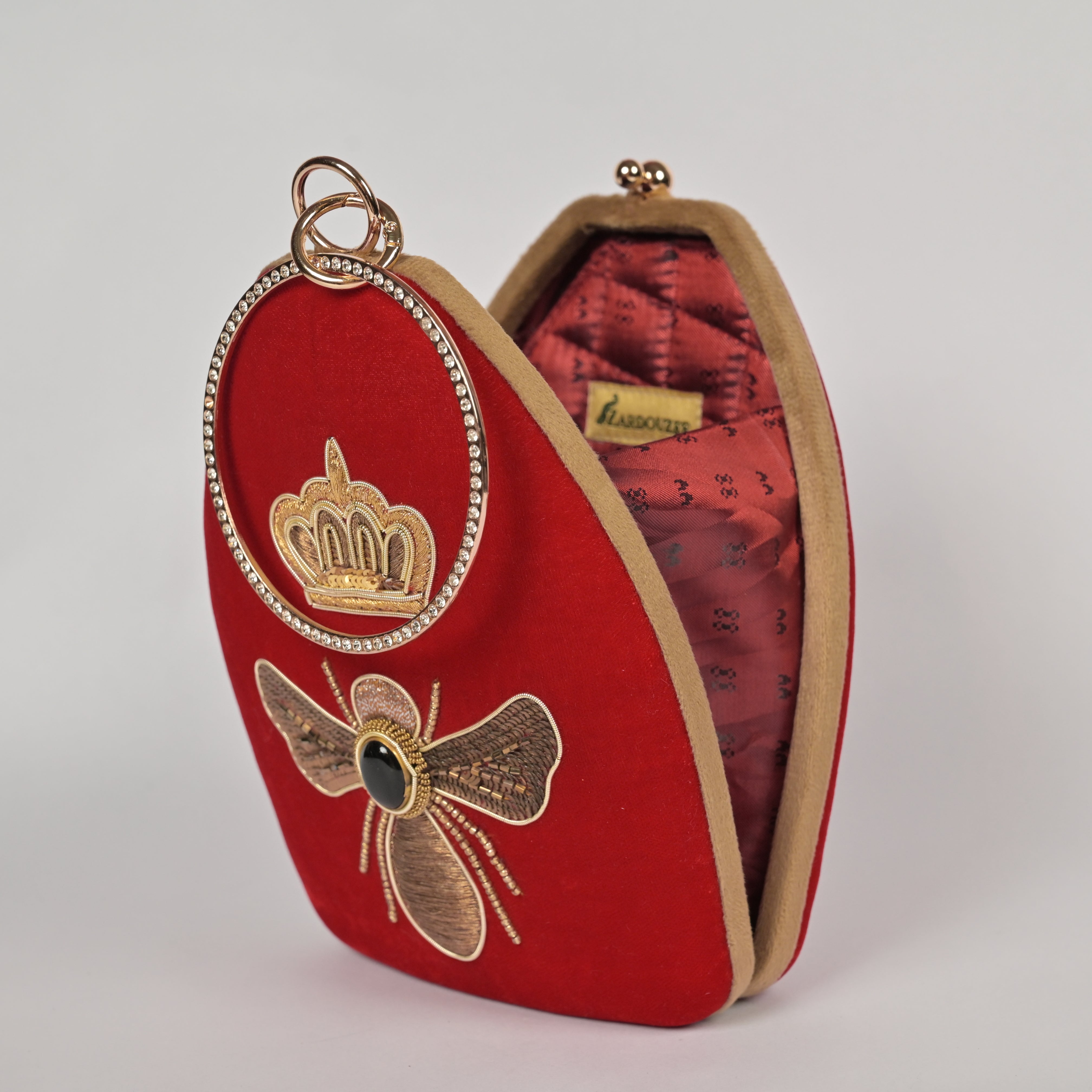 ZarRani Velvet Clutch