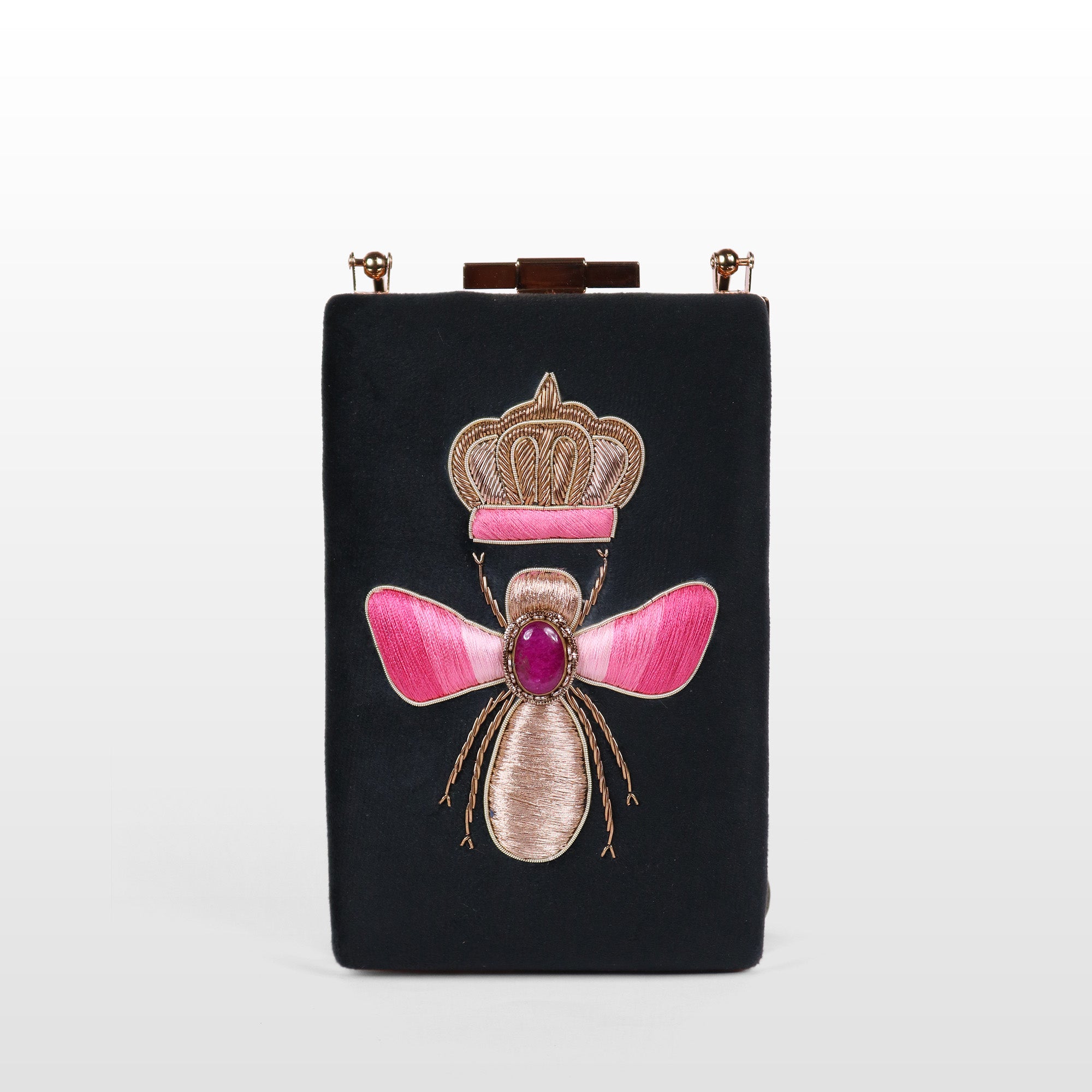 The Queen Bee Statement Clutch