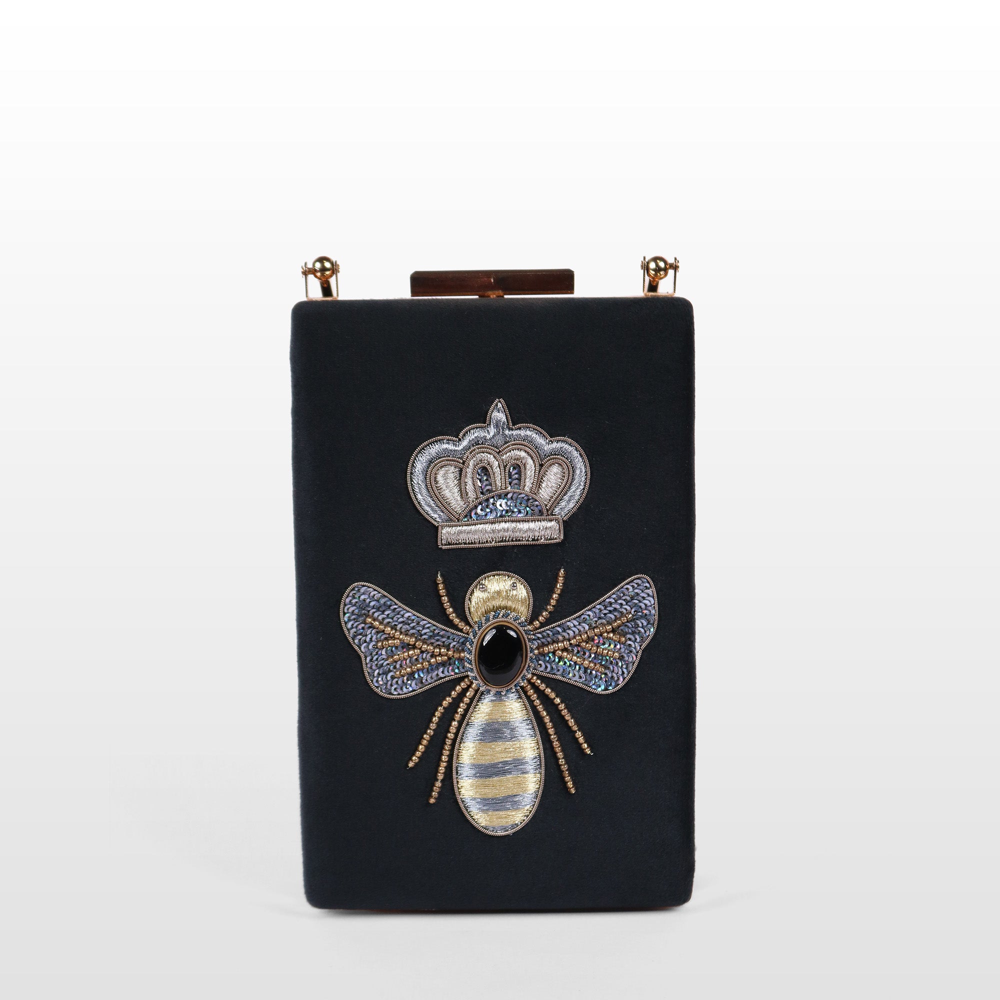 The Queen Bee Statement Clutch