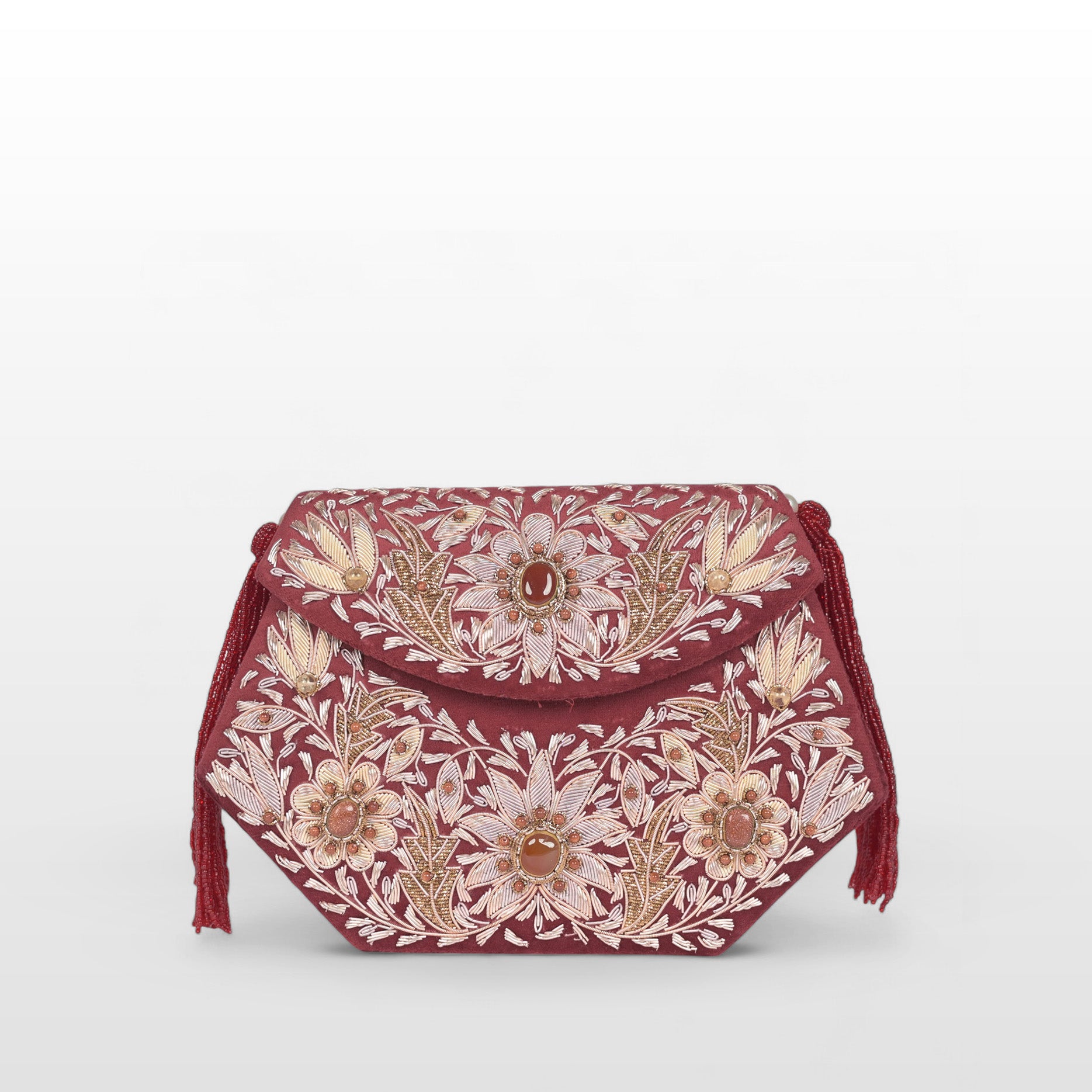 Bloom Zardosi Handbag