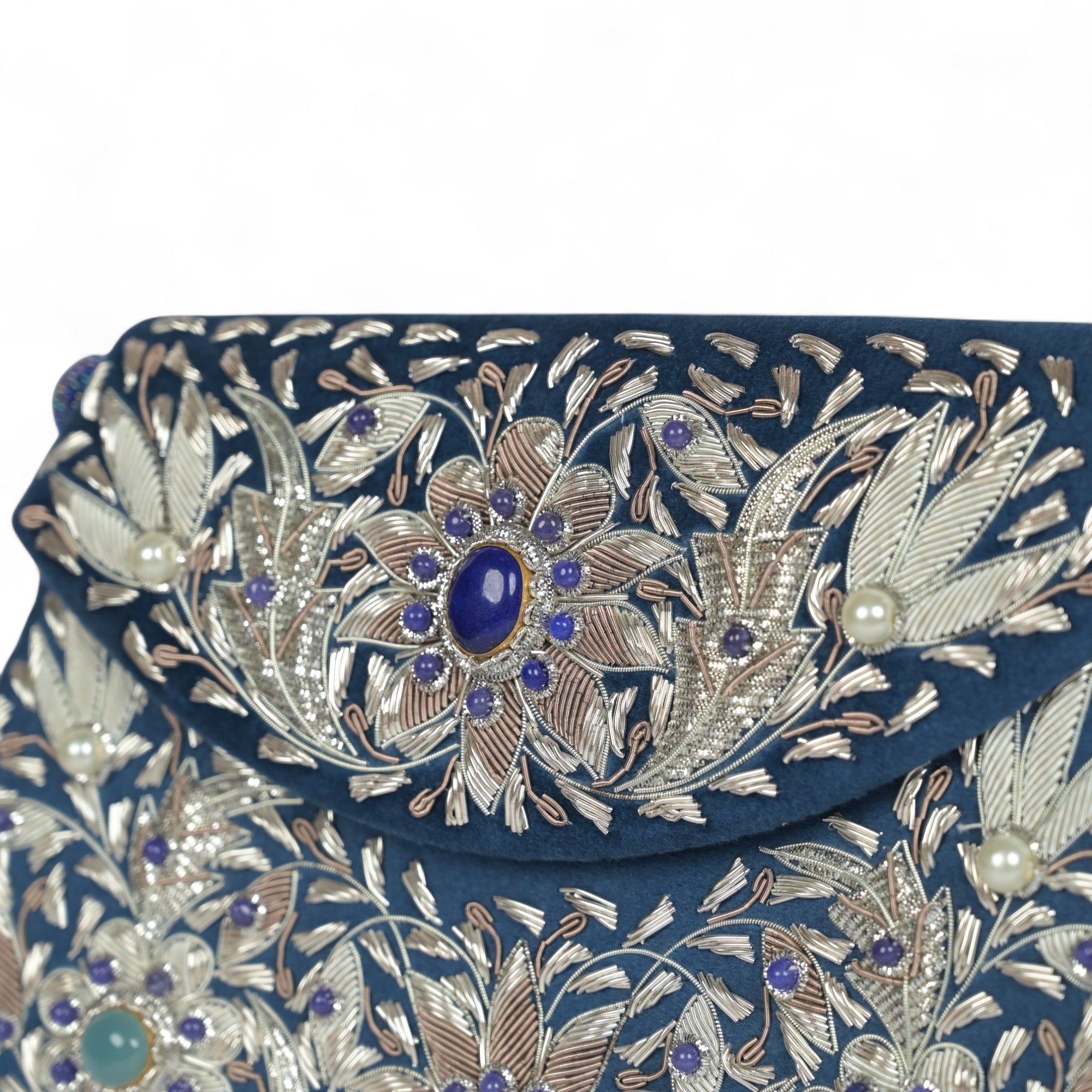 Bloom Zardosi Handbag