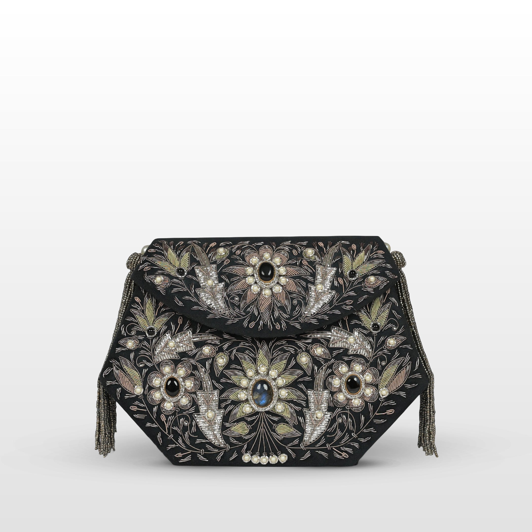 Bloom Zardosi Handbag
