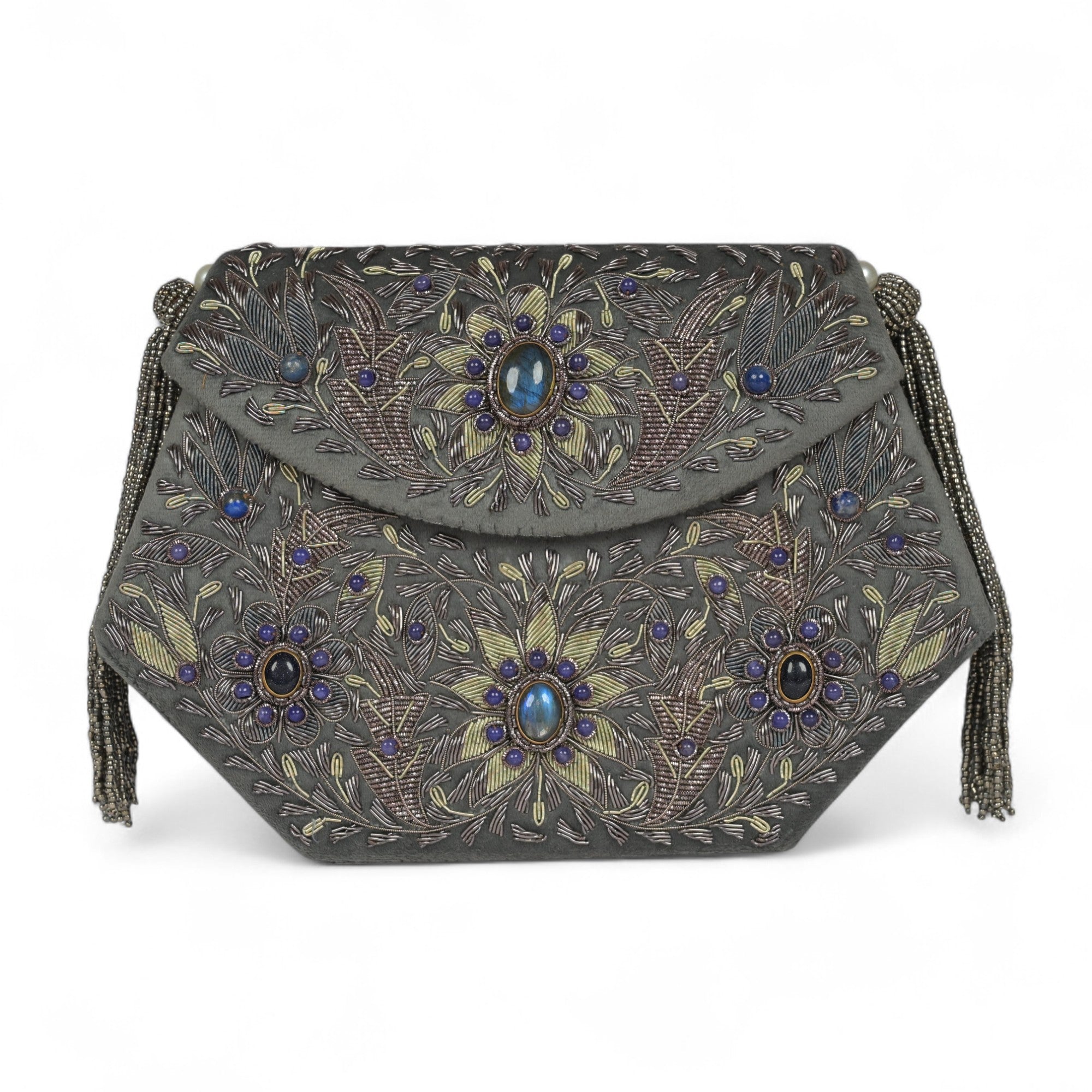 Bloom Zardosi Handbag
