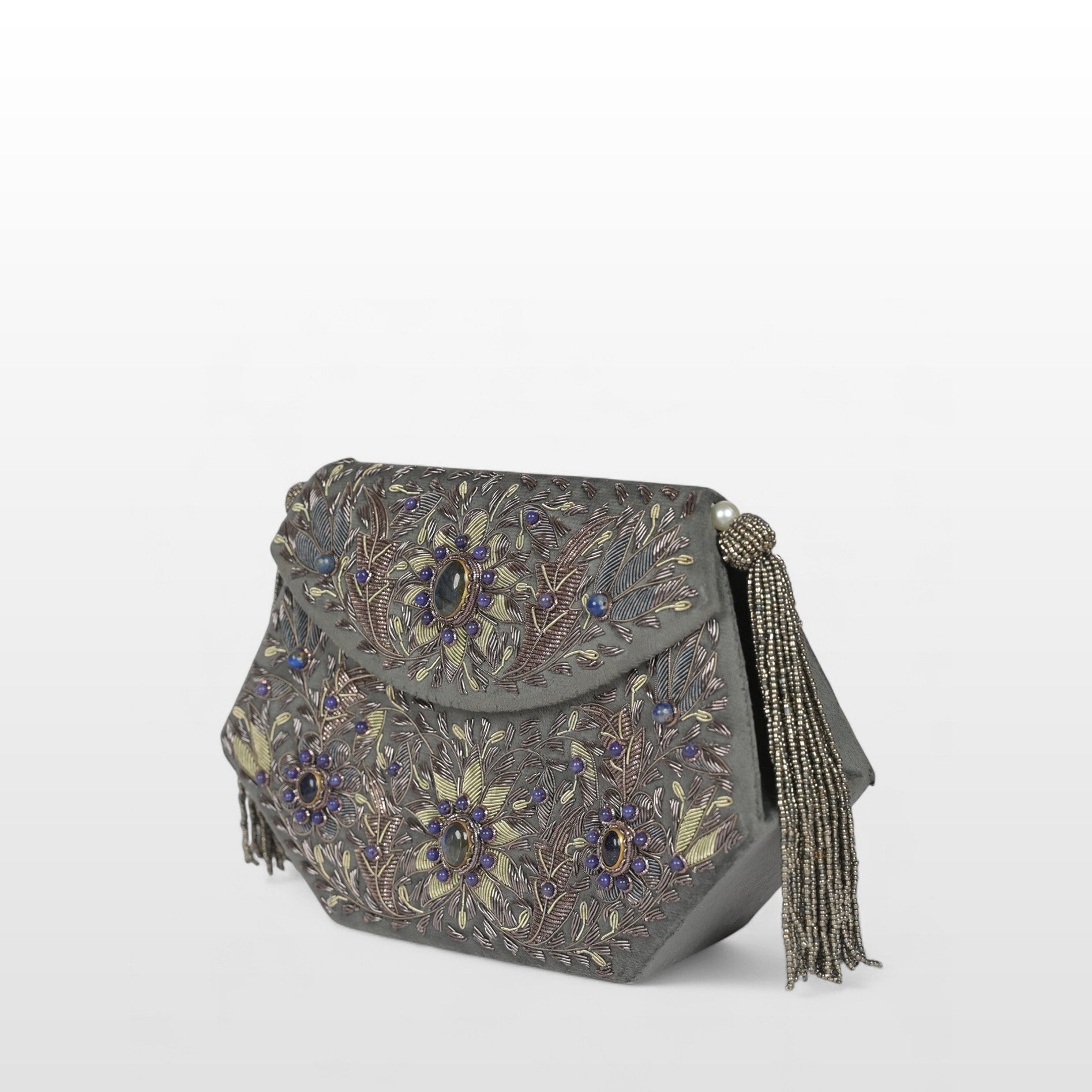 Bloom Zardosi Handbag