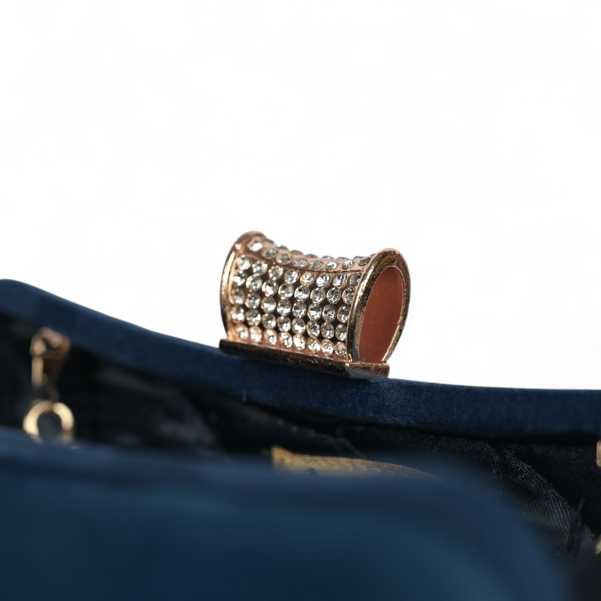 Petal Luxe Velvet Wrapped Clutch