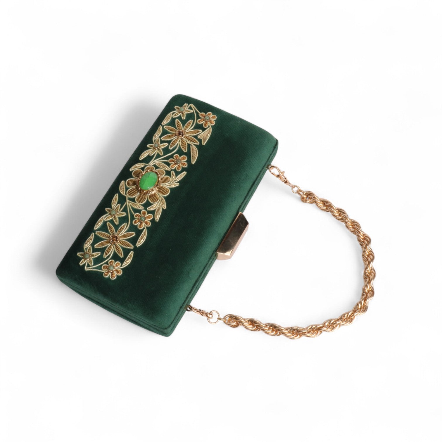 Petal Luxe Floral Embrace Handbag