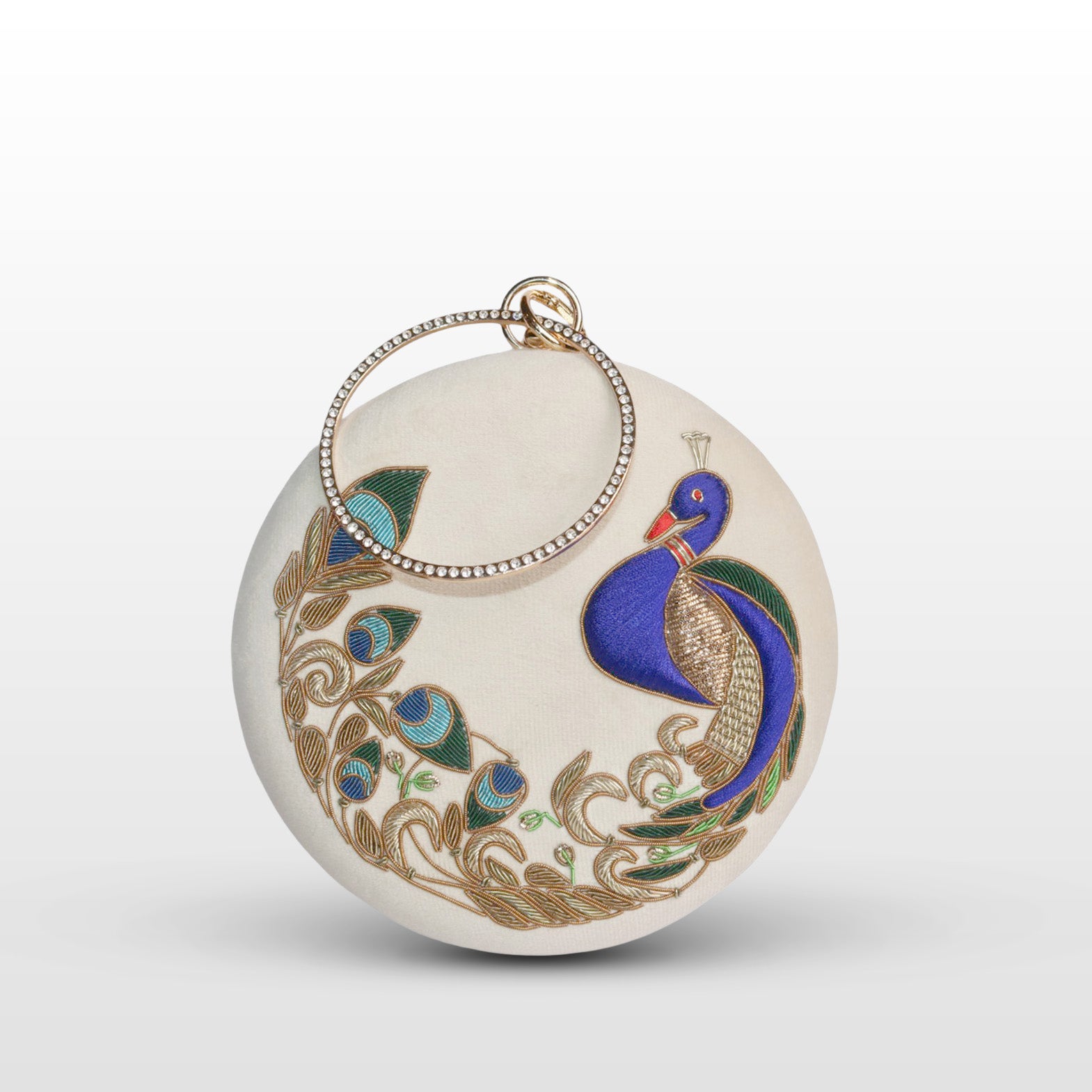 The Peacock Reverie Clutch