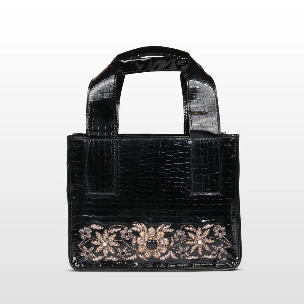 Garden of Gold Leatherite Tote