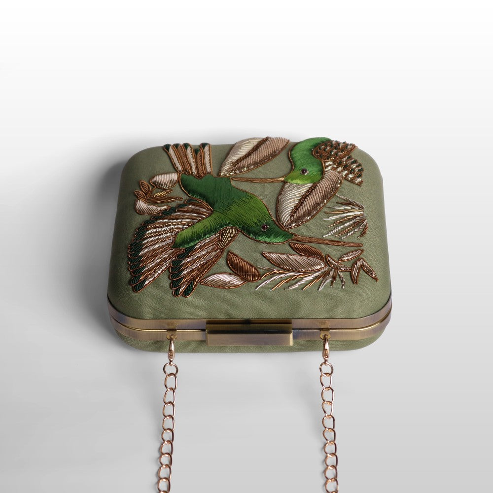 The Hummingbird Reverie Clutch