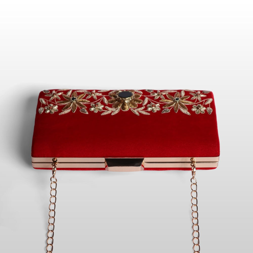 Petal Luxe Floral Embrace Handbag