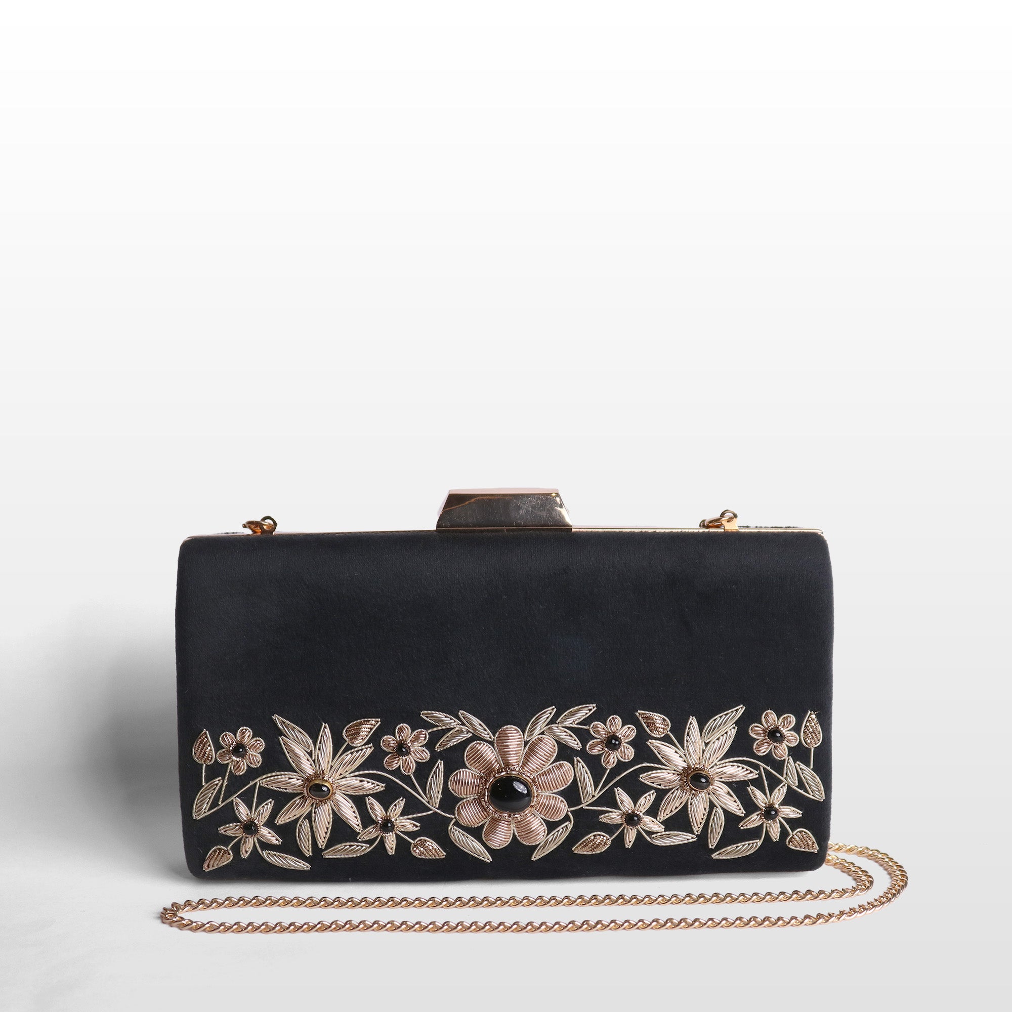Petal Luxe Floral Embrace Handbag