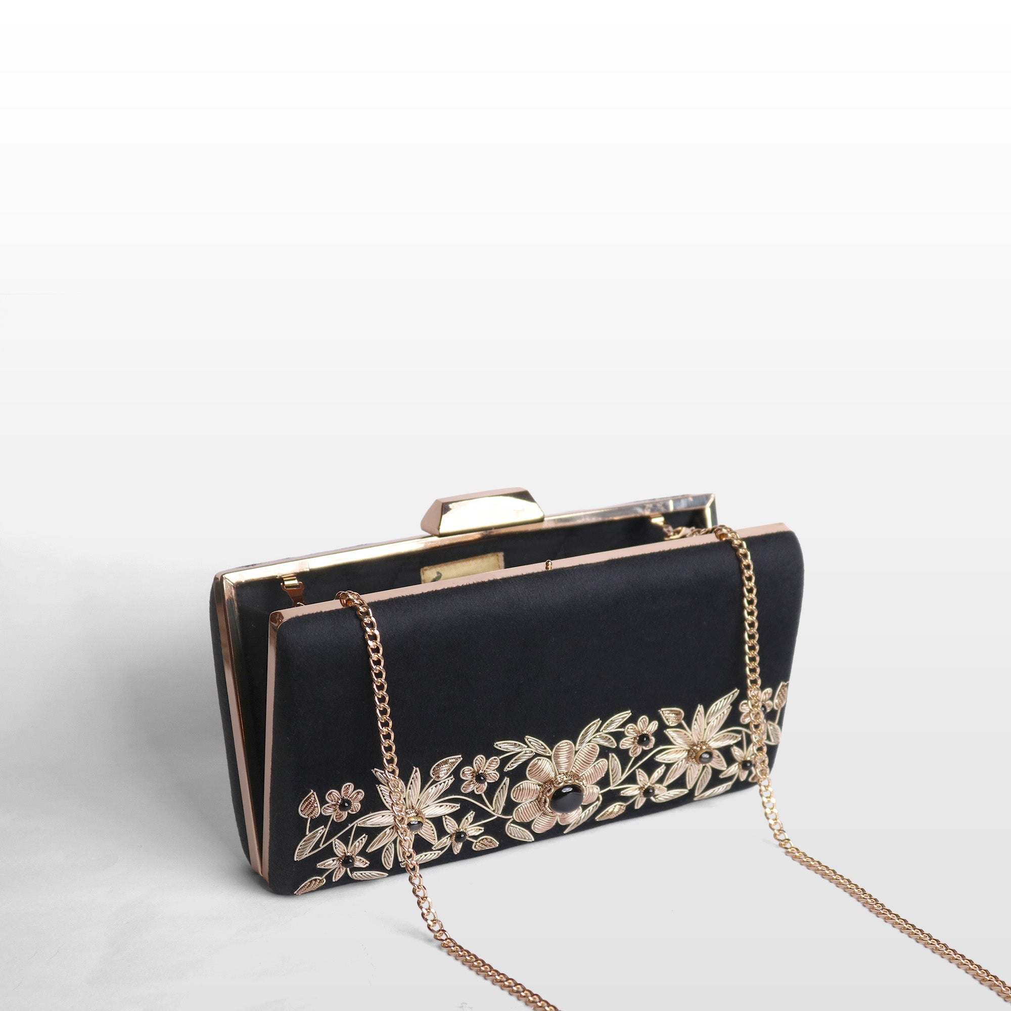 Petal Luxe Floral Embrace Handbag
