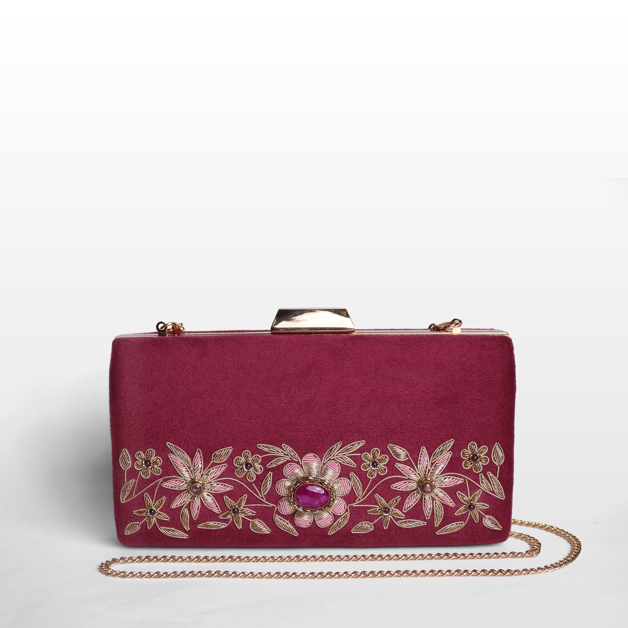 Petal Luxe Floral Embrace Handbag