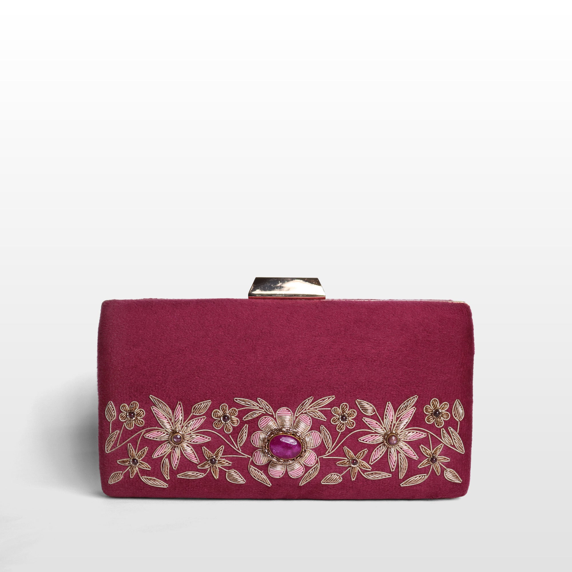 Petal Luxe Floral Embrace Handbag