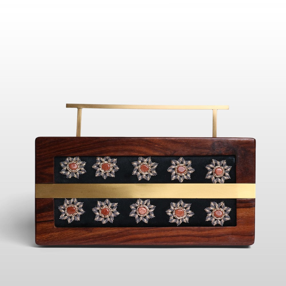Heritage Atelier Wood Clutch