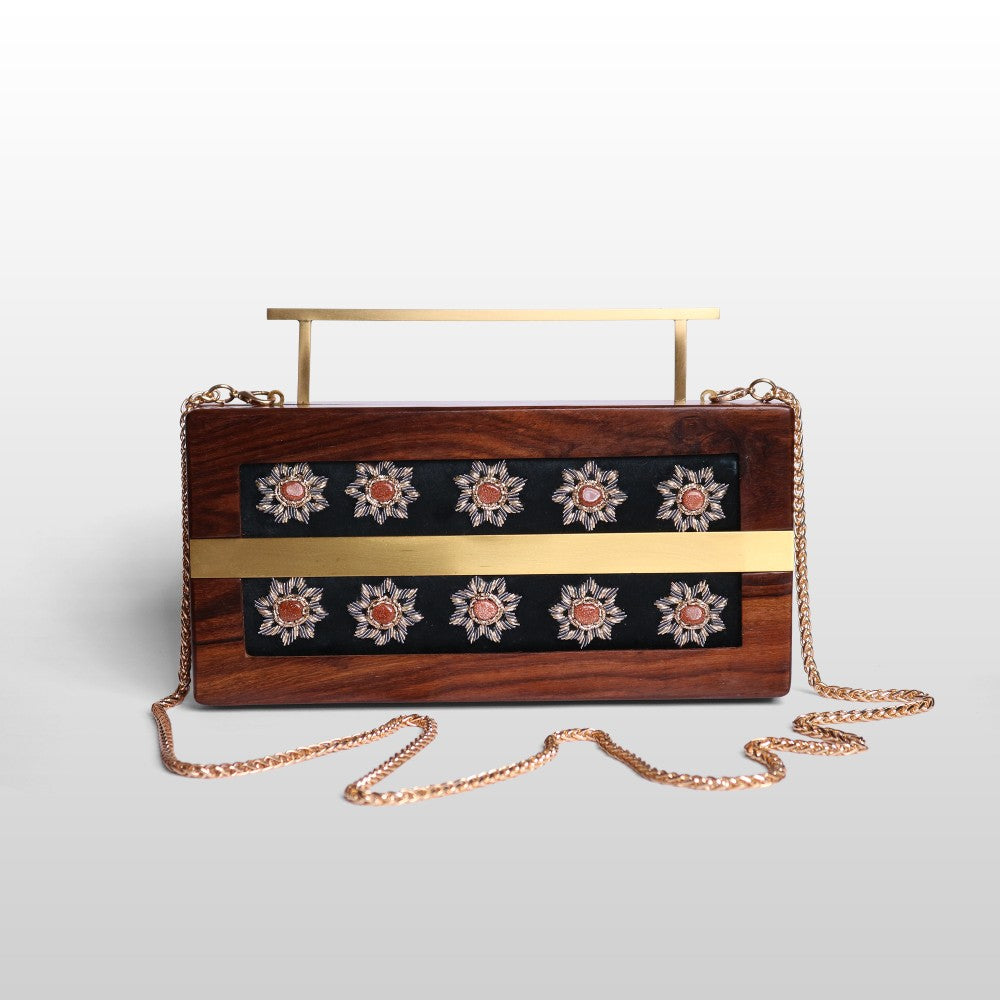 Heritage Atelier Wood Clutch