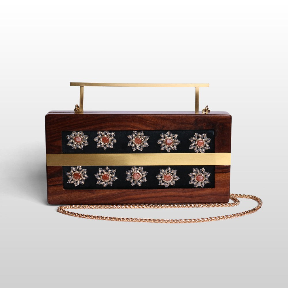 Heritage Atelier Wood Clutch