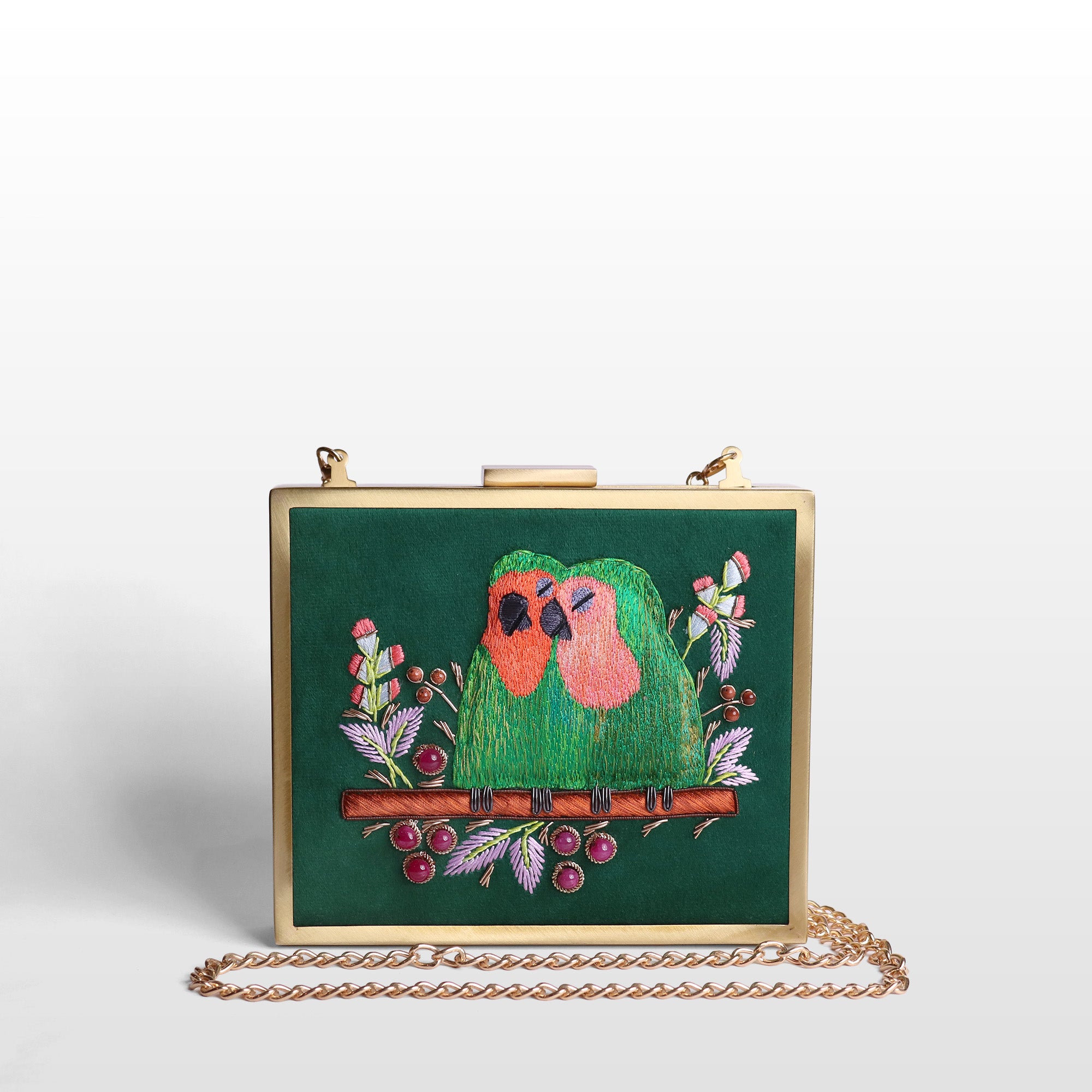 Love Birds Evening Clutch