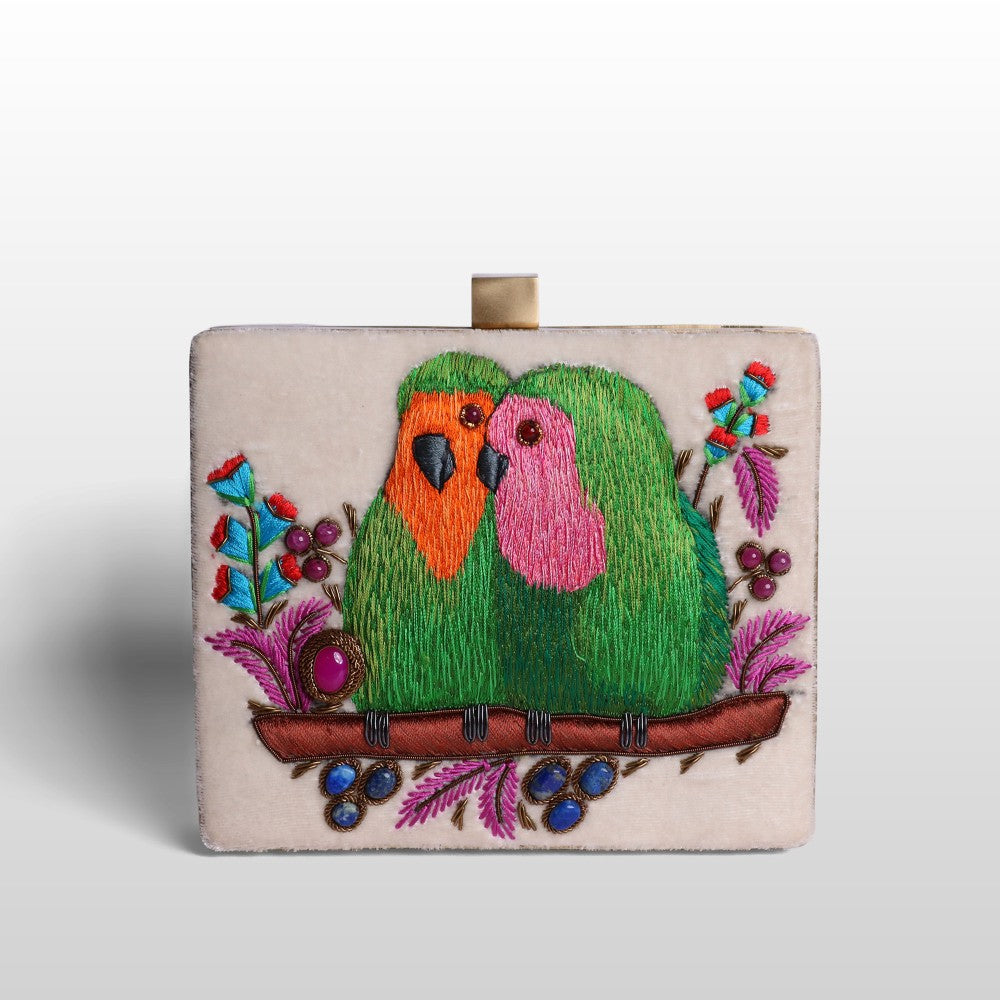 Love Birds Evening Clutch