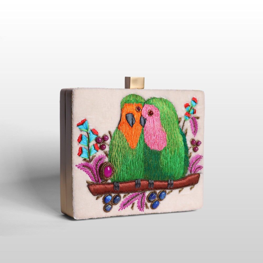 Love Birds Evening Clutch