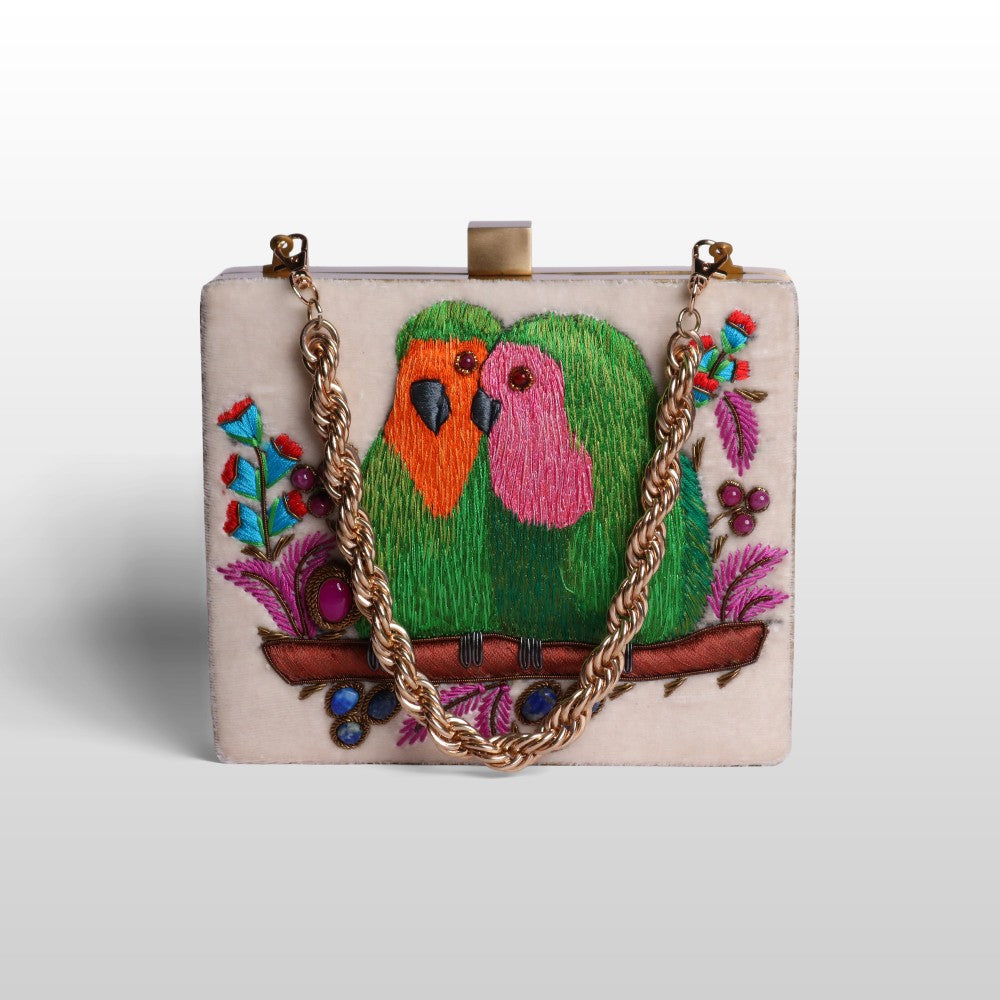 Love Birds Evening Clutch
