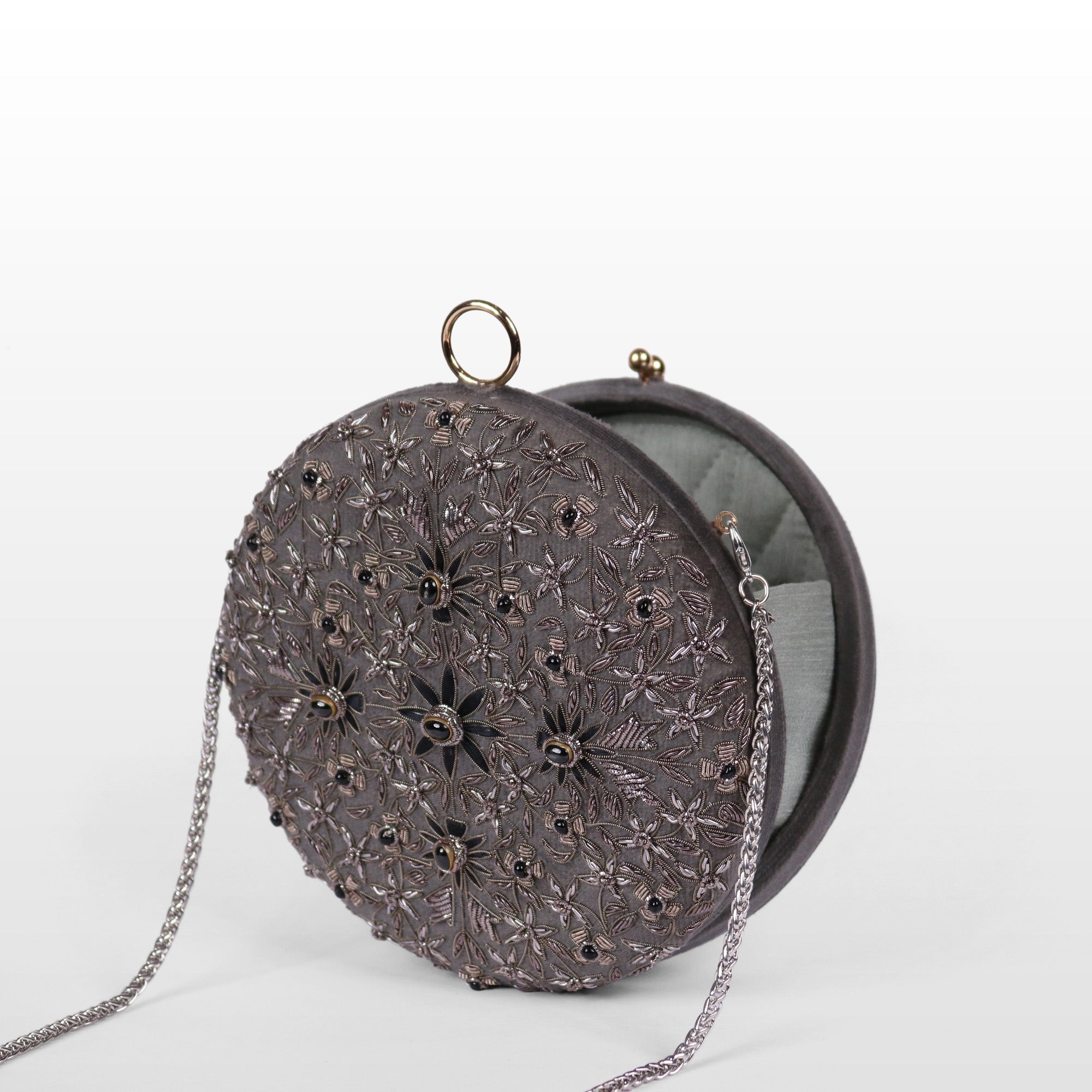 Blossom & Sparkle Evening Clutch