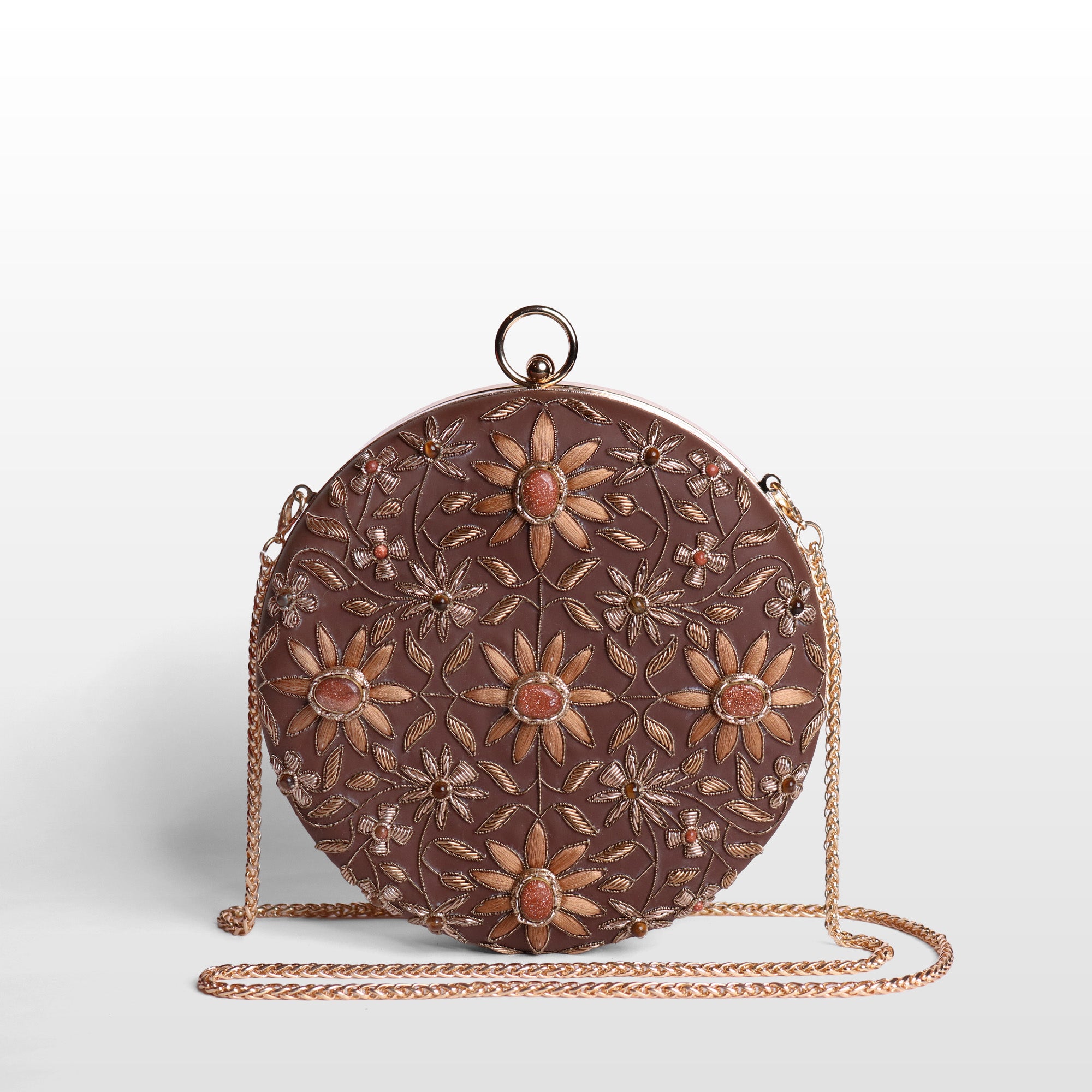 Couture Floréal Gemstone Clutch