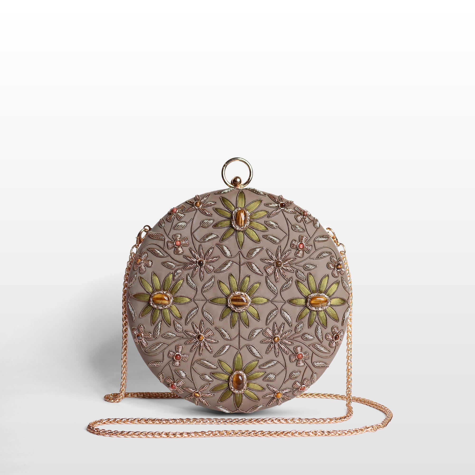 Couture Floréal Gemstone Clutch