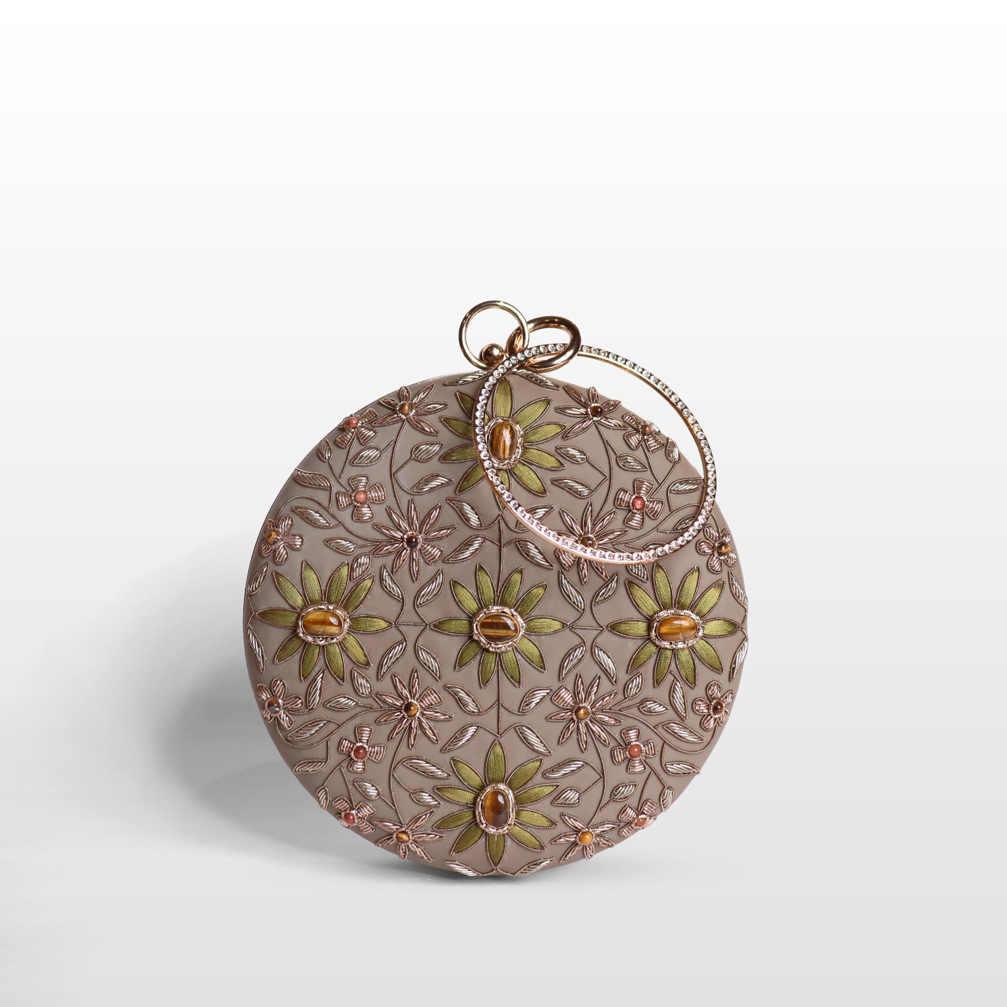 Couture Floréal Gemstone Clutch