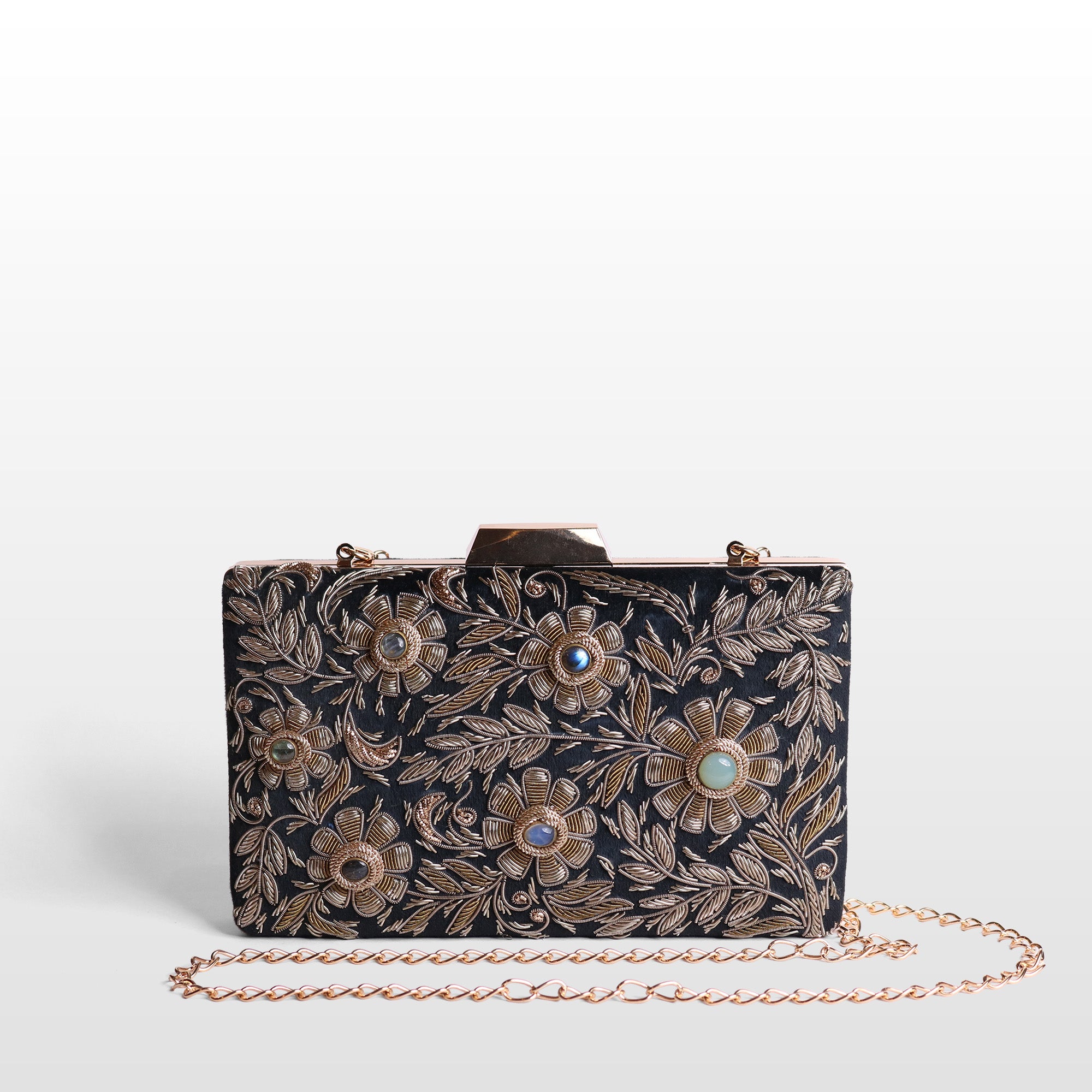 Floréal Valley Gemstone Clutch