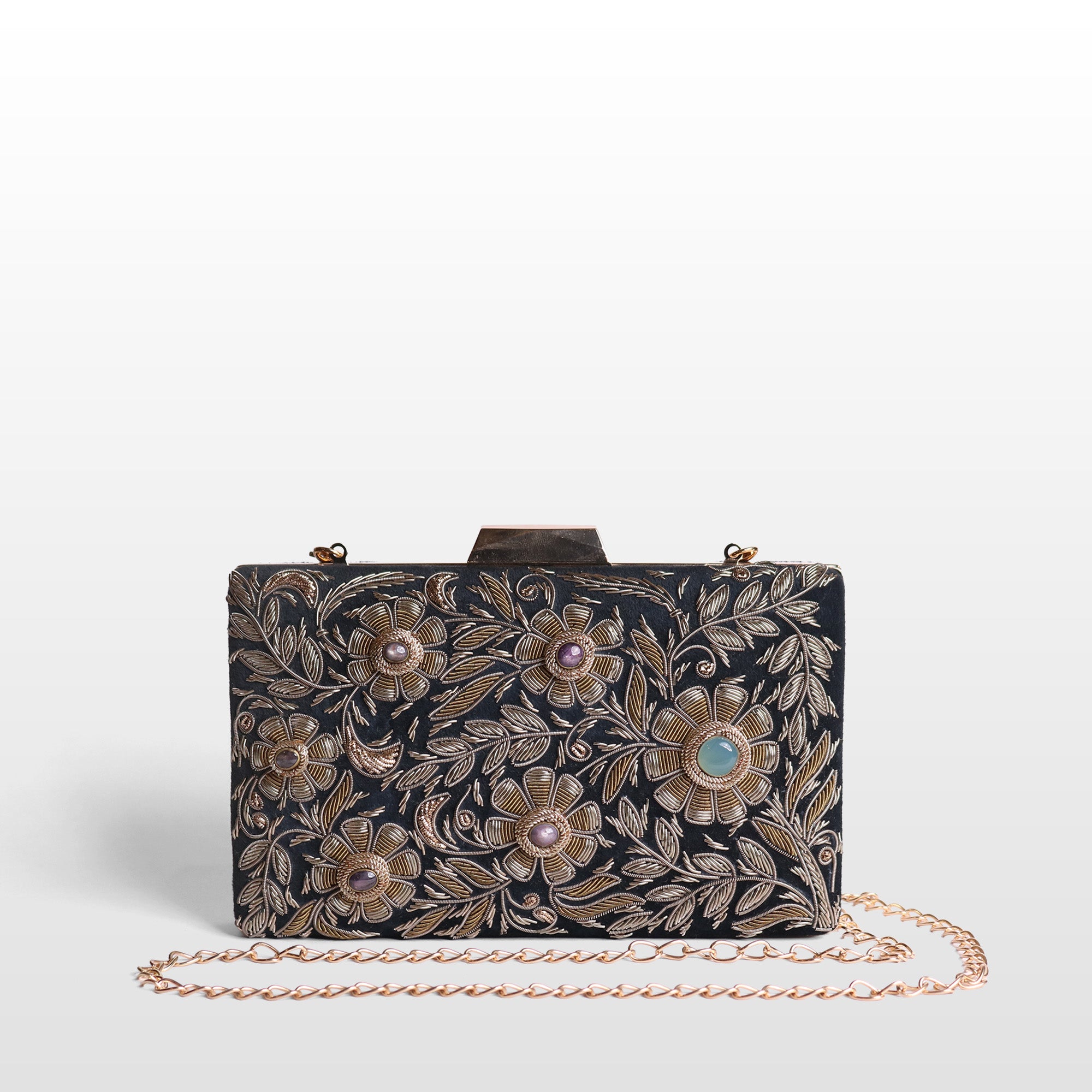 Floréal Valley Gemstone Clutch