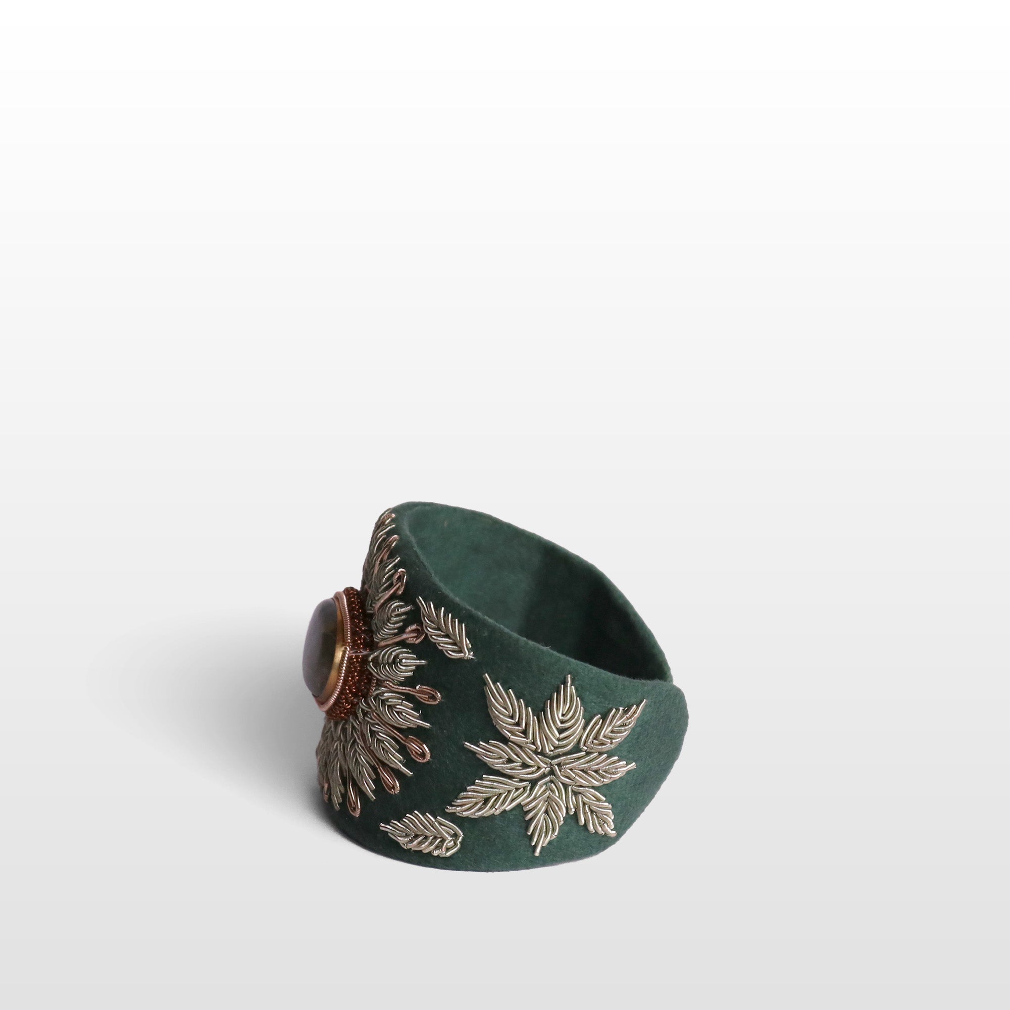 The Mughal Trio Gem Cuff