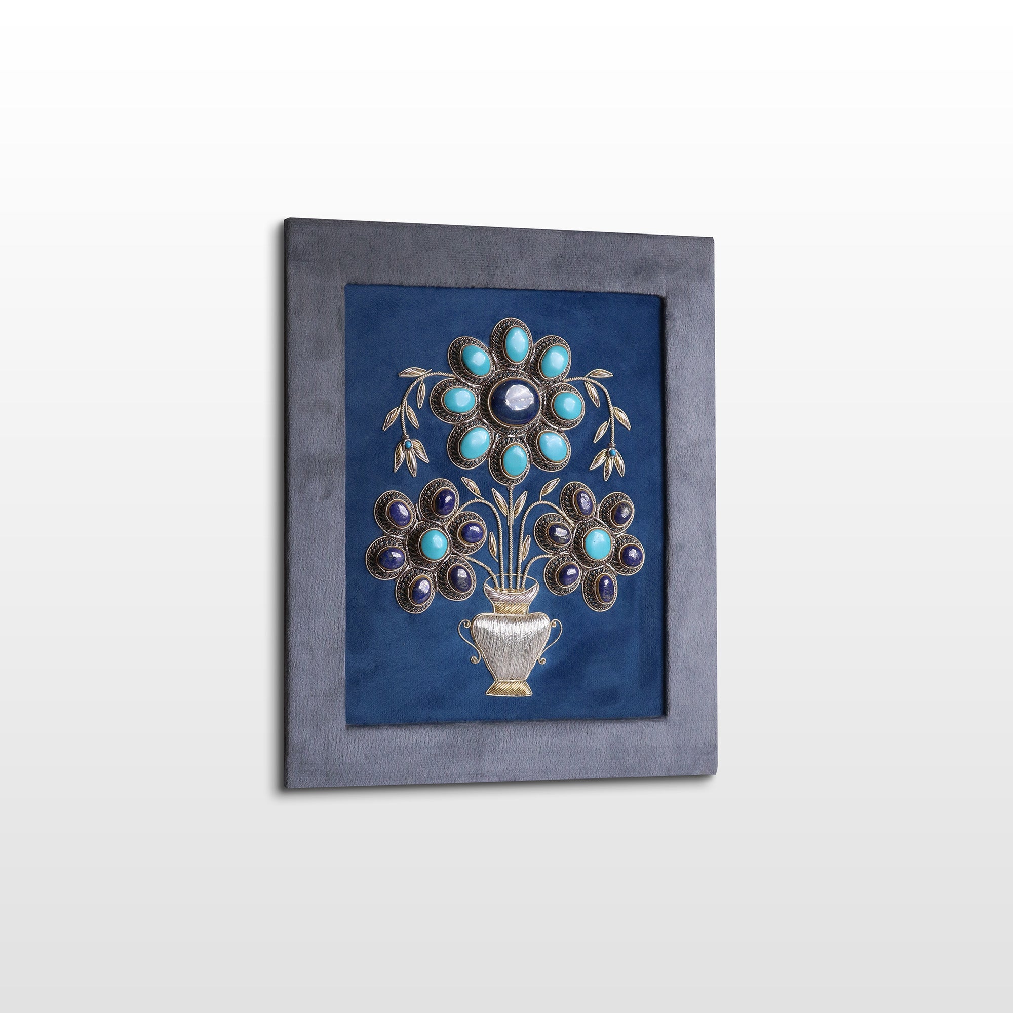 Grey & Blue