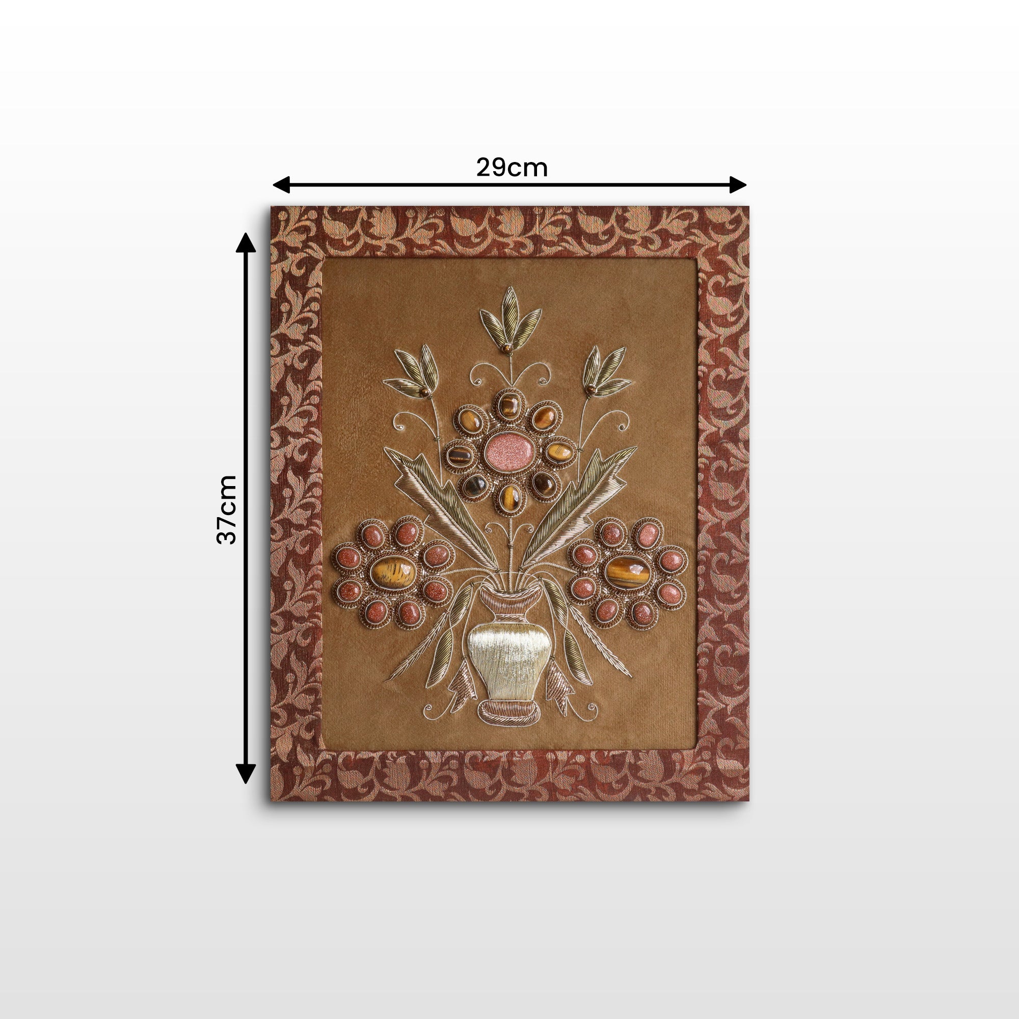 Brown & Antique Gold