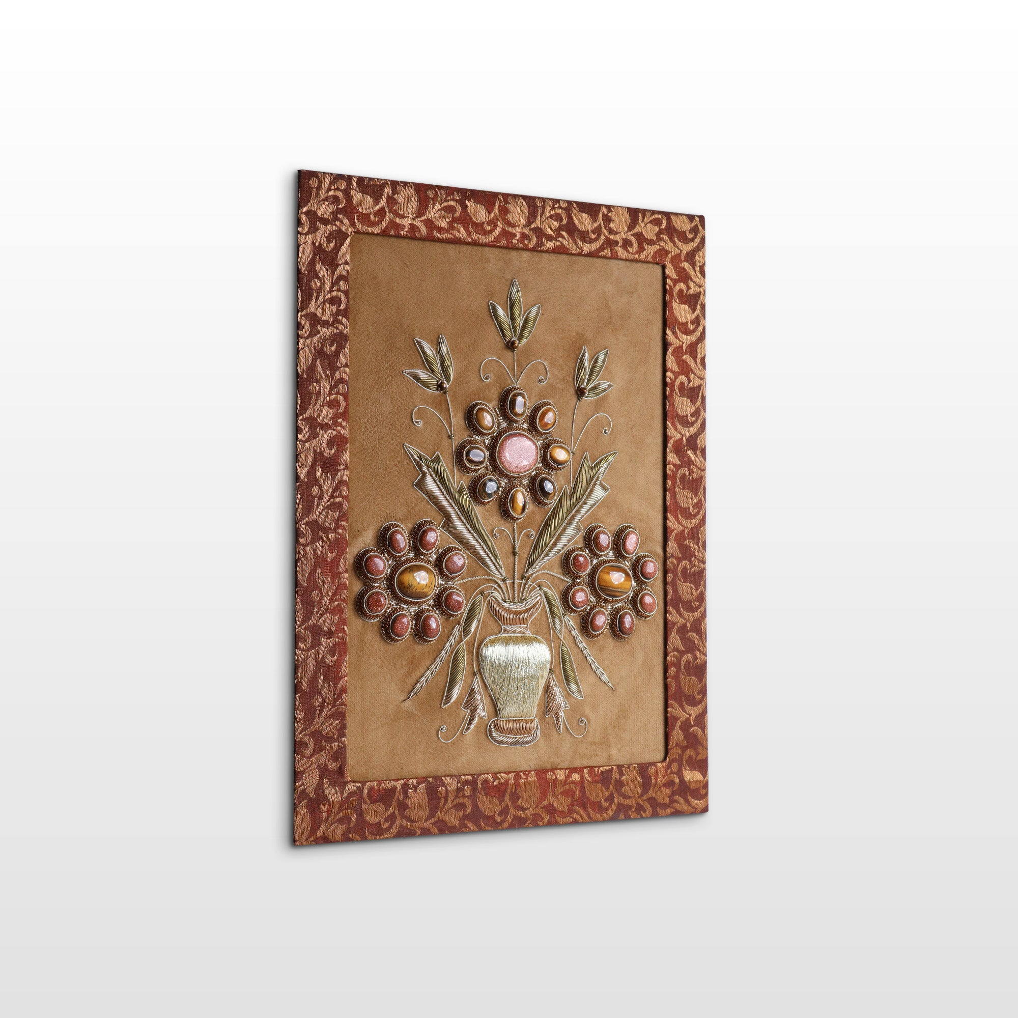 Brown & Antique Gold