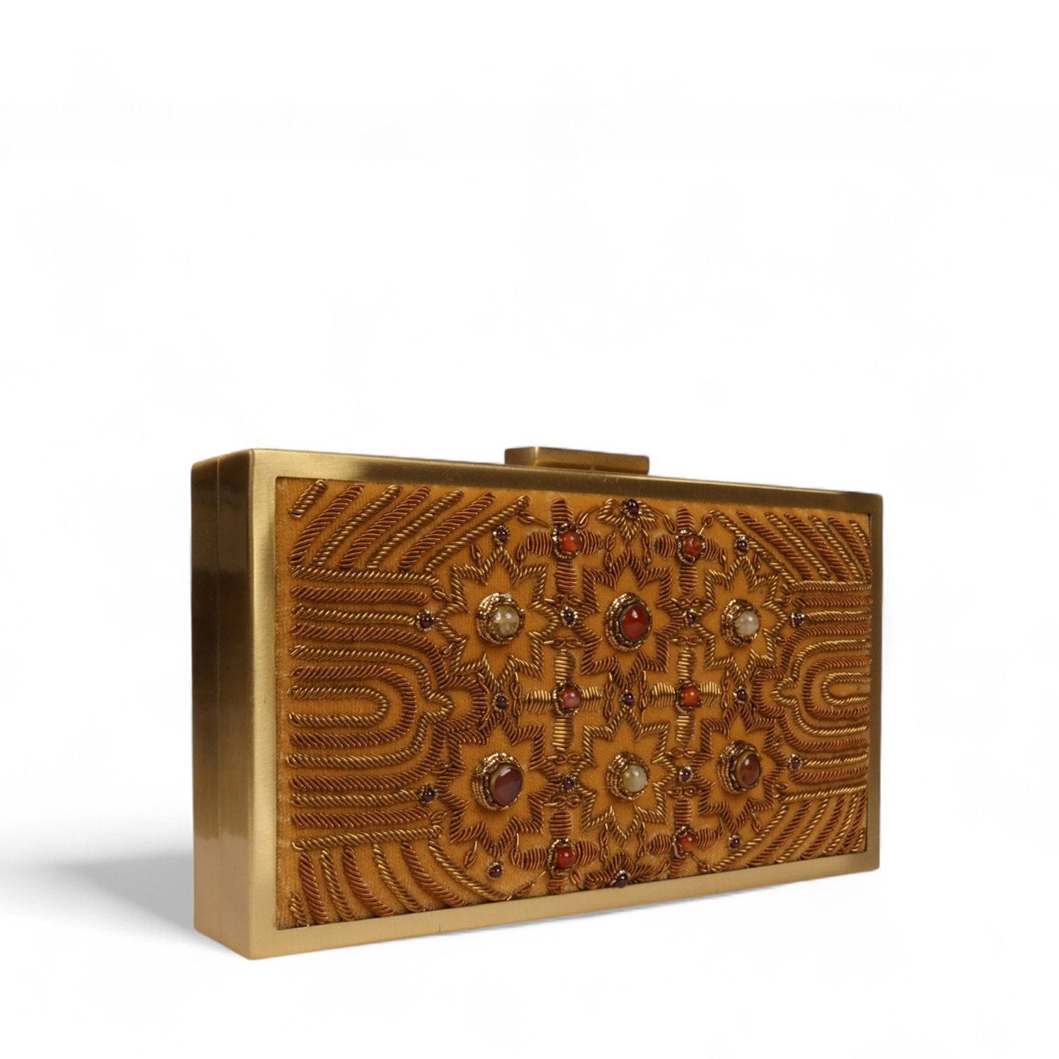 Glimmer & Grandeur Velvet Clutch image 1