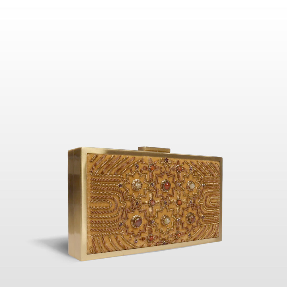 Glimmer & Grandeur Velvet Clutch