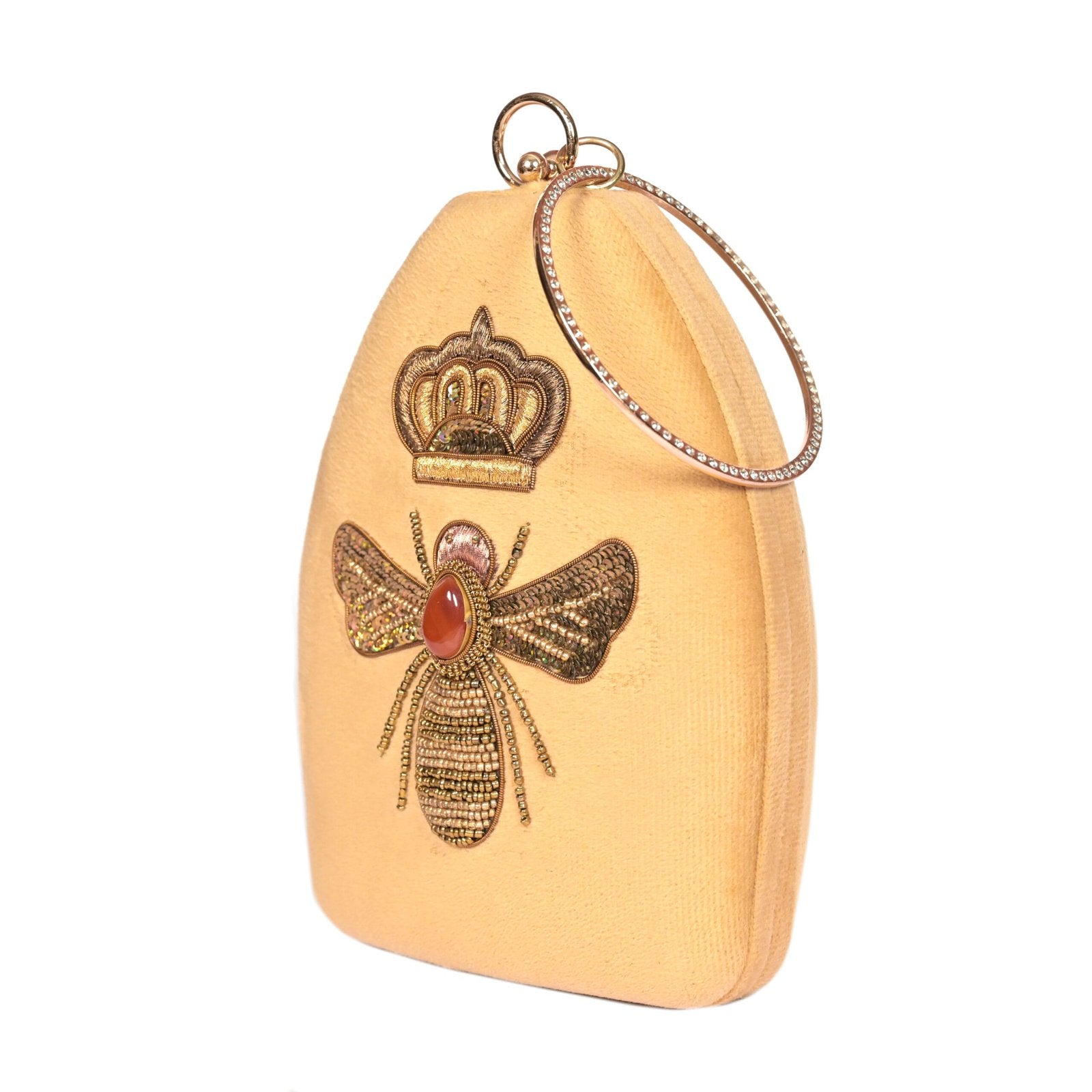 ZarRani Velvet Clutch image 1