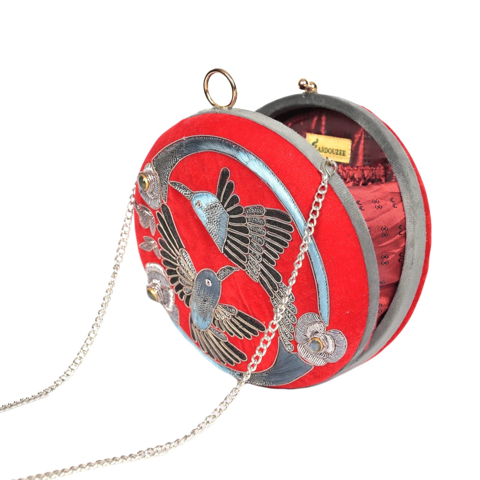 Royal Flight Clutch - Red image