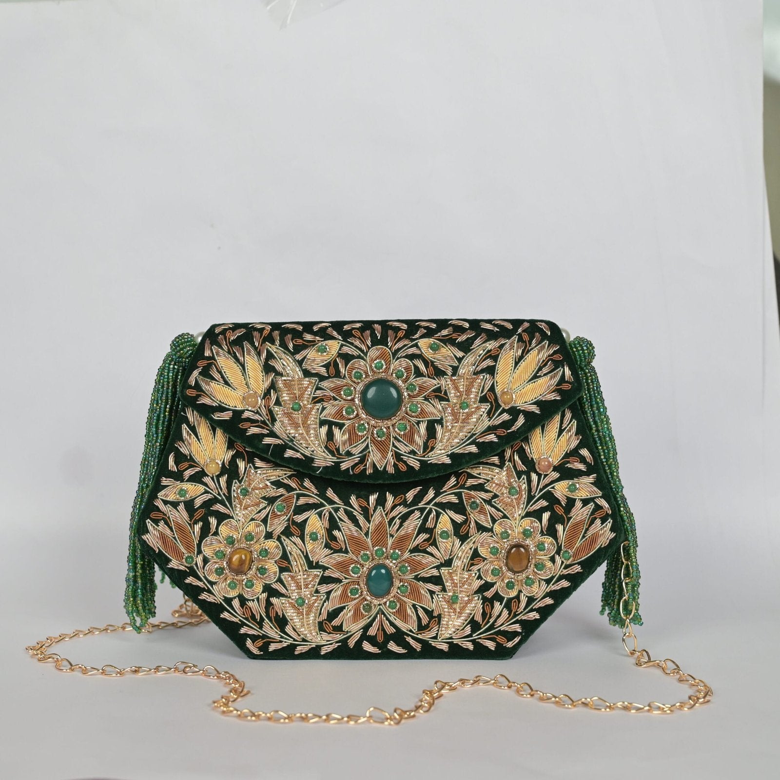 Bloom Zardosi Handbag image 3