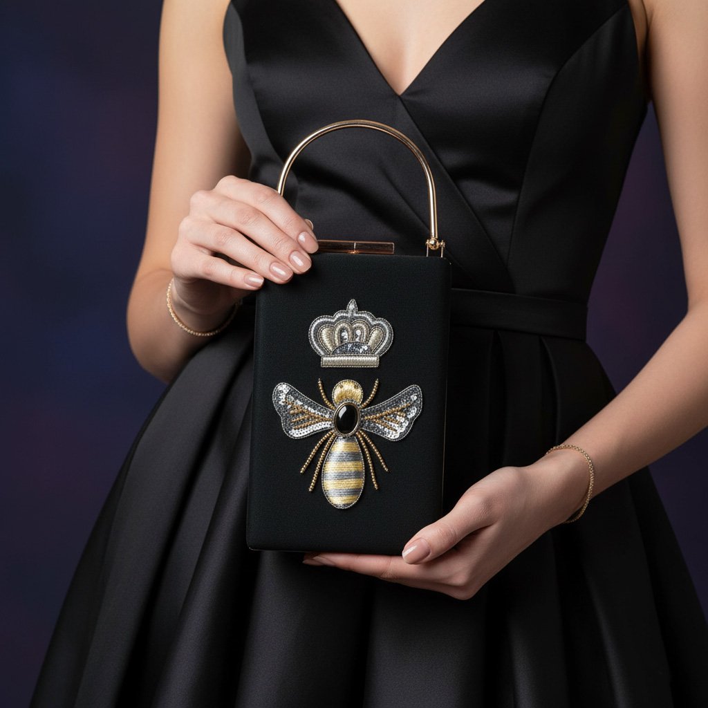 Shahpari Velvet Clutch image 0