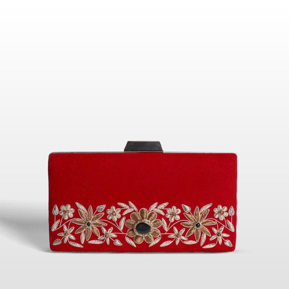 Petal Luxe Floral Embrace Handbag